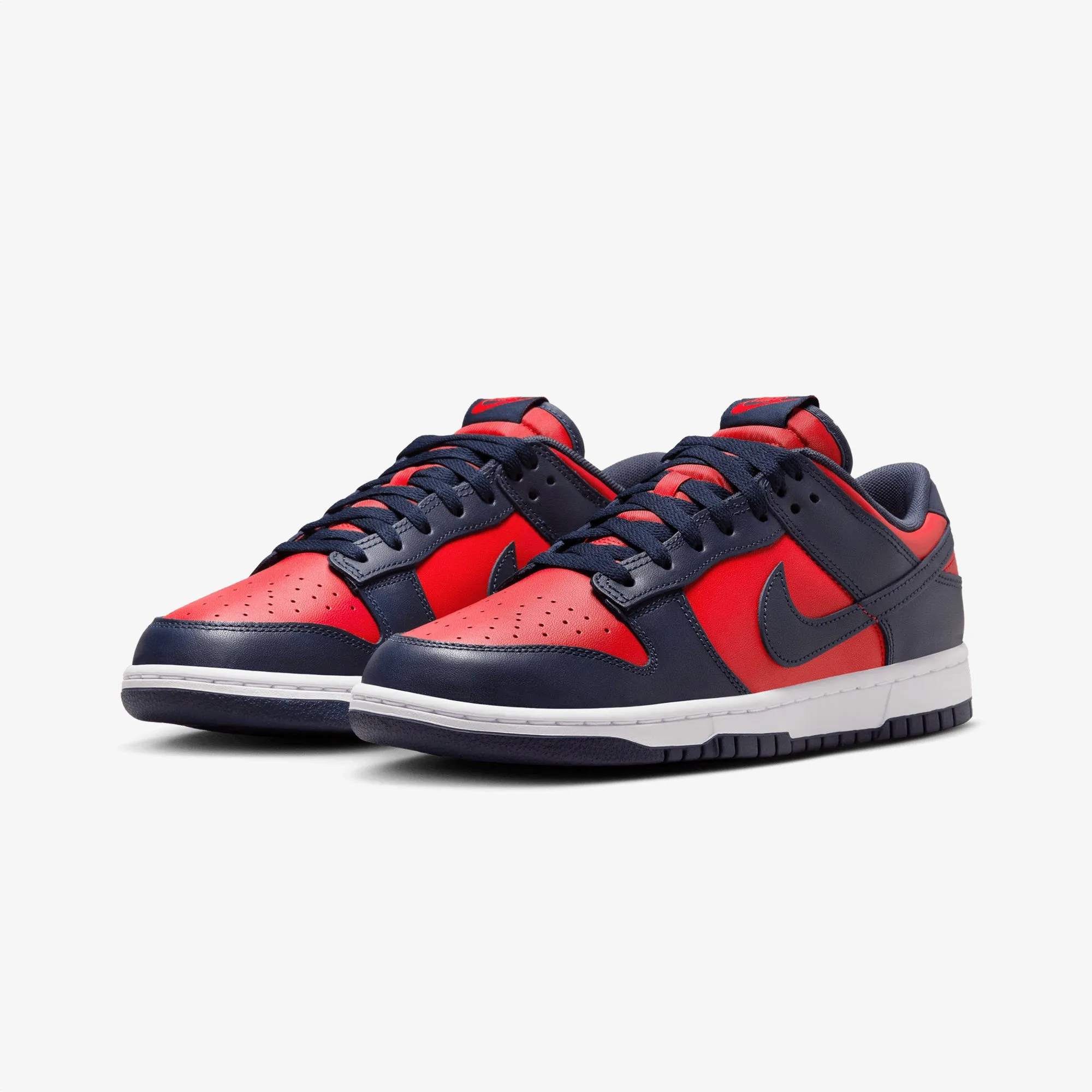 NIKE | DUNK LOW RETRO { UNIVERSITY RED/OBSIDIAN-WHITE Quick Pack
