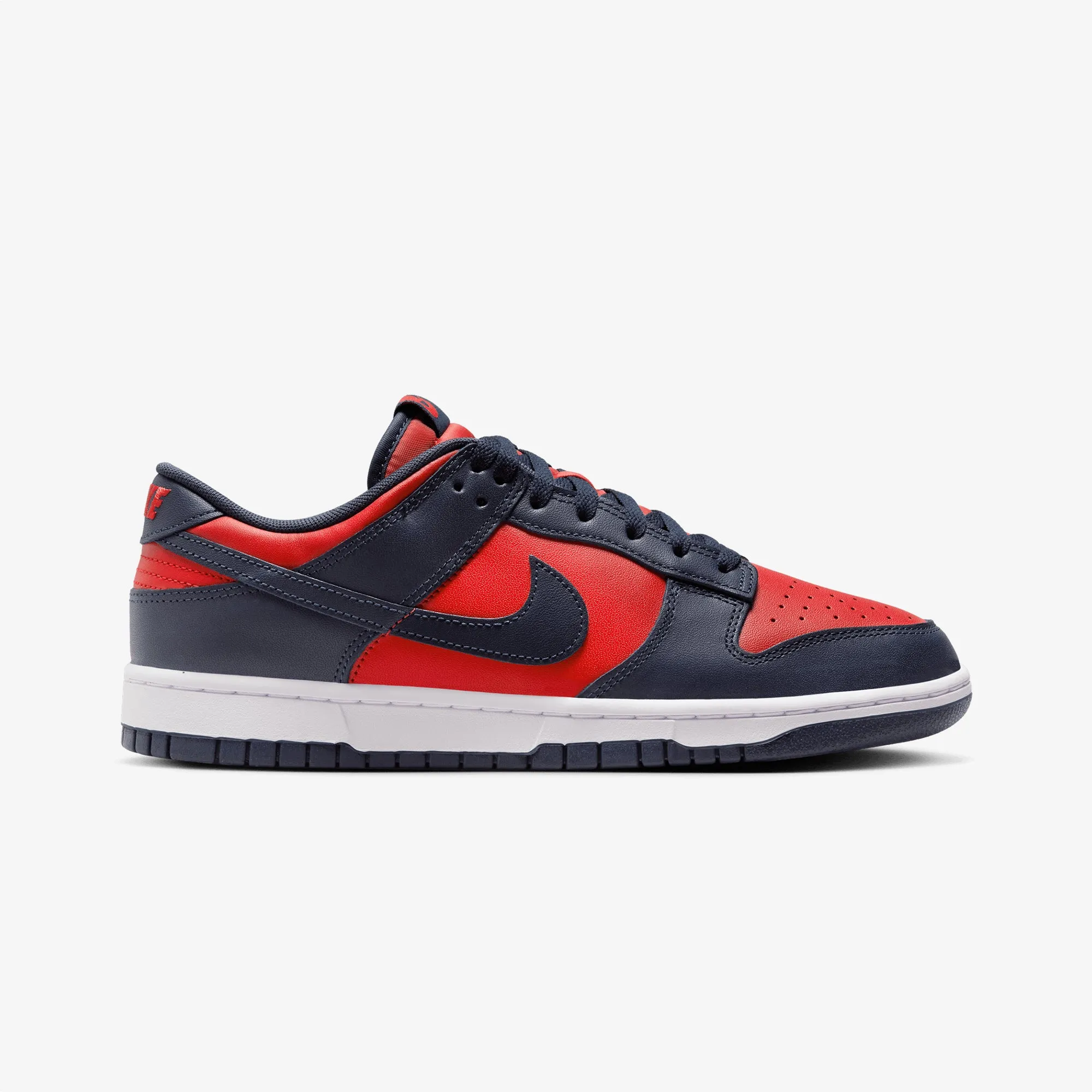 Cushioned Pace Smooth Siding NIKE | DUNK LOW RETRO { UNIVERSITY RED/OBSIDIAN-WHITE