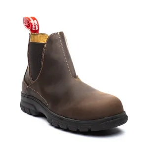 Trendy Flexible Frame Weekend Wanderer Maddy Women's 6" composite toe leather work boots 446128BRN