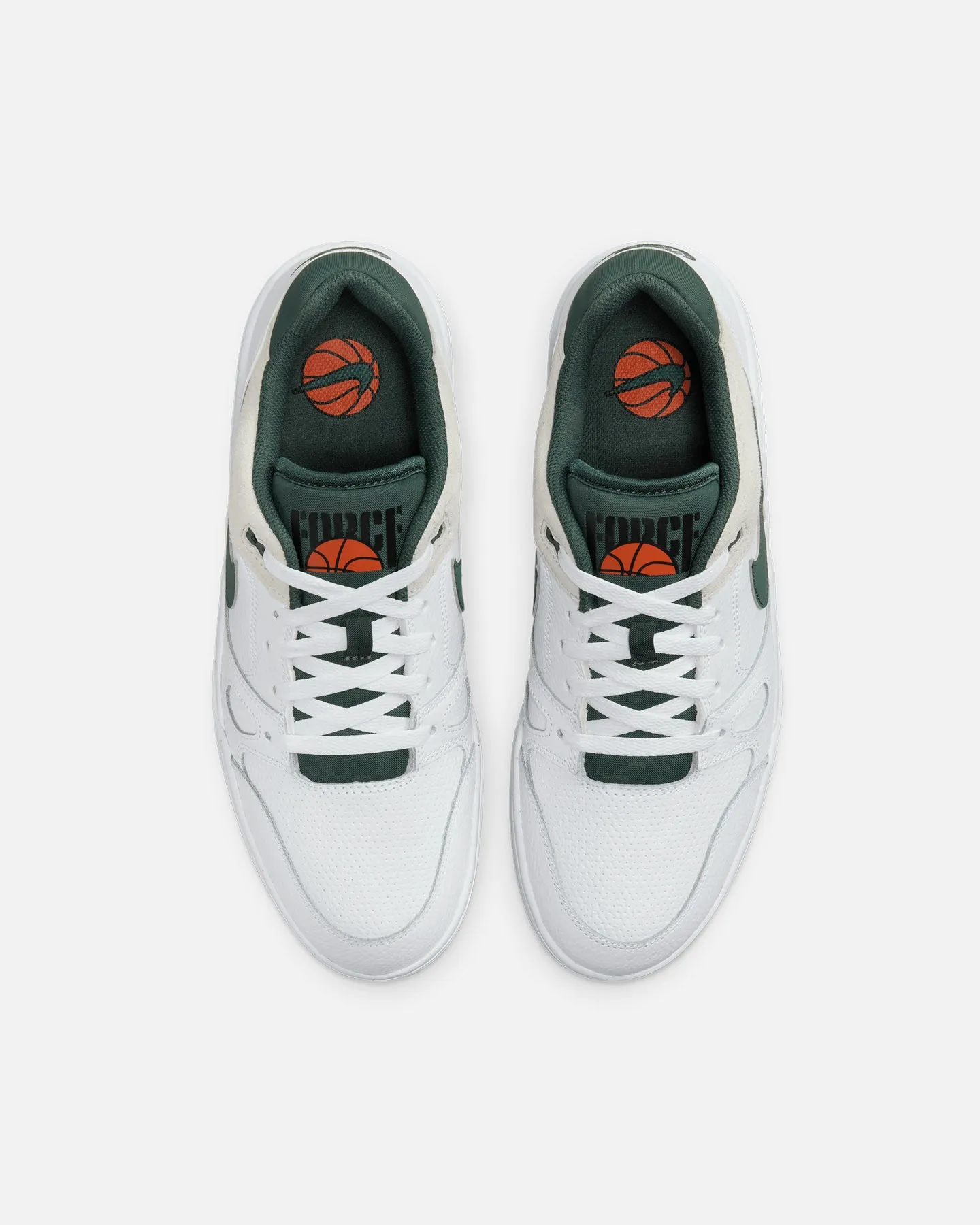 Nike Full Force Low White/Vintage Green material