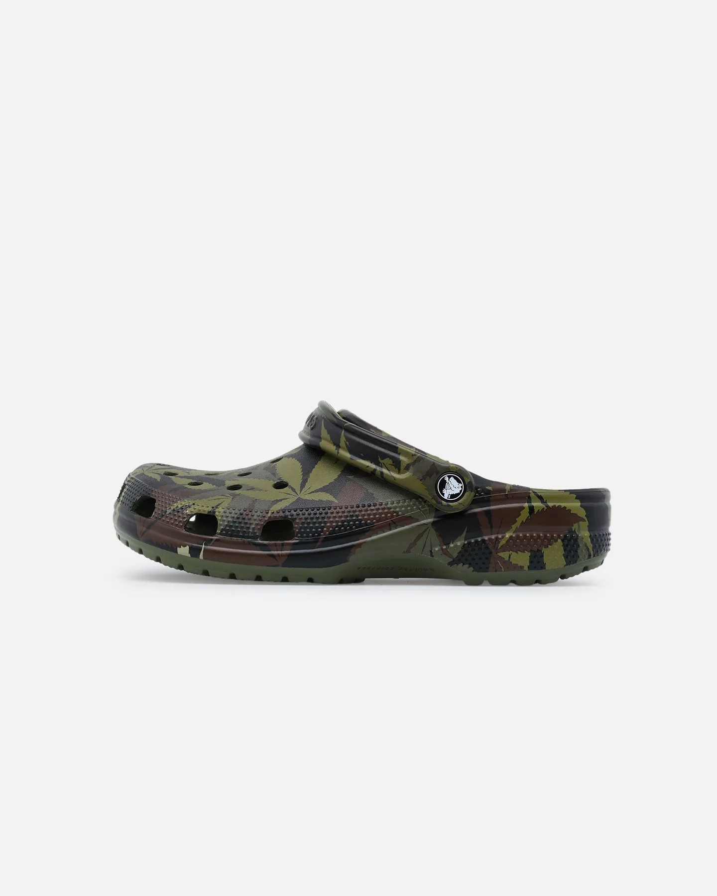 Love Glow Desert Cool Crocs Classic Hemp Camo Clog Army Green