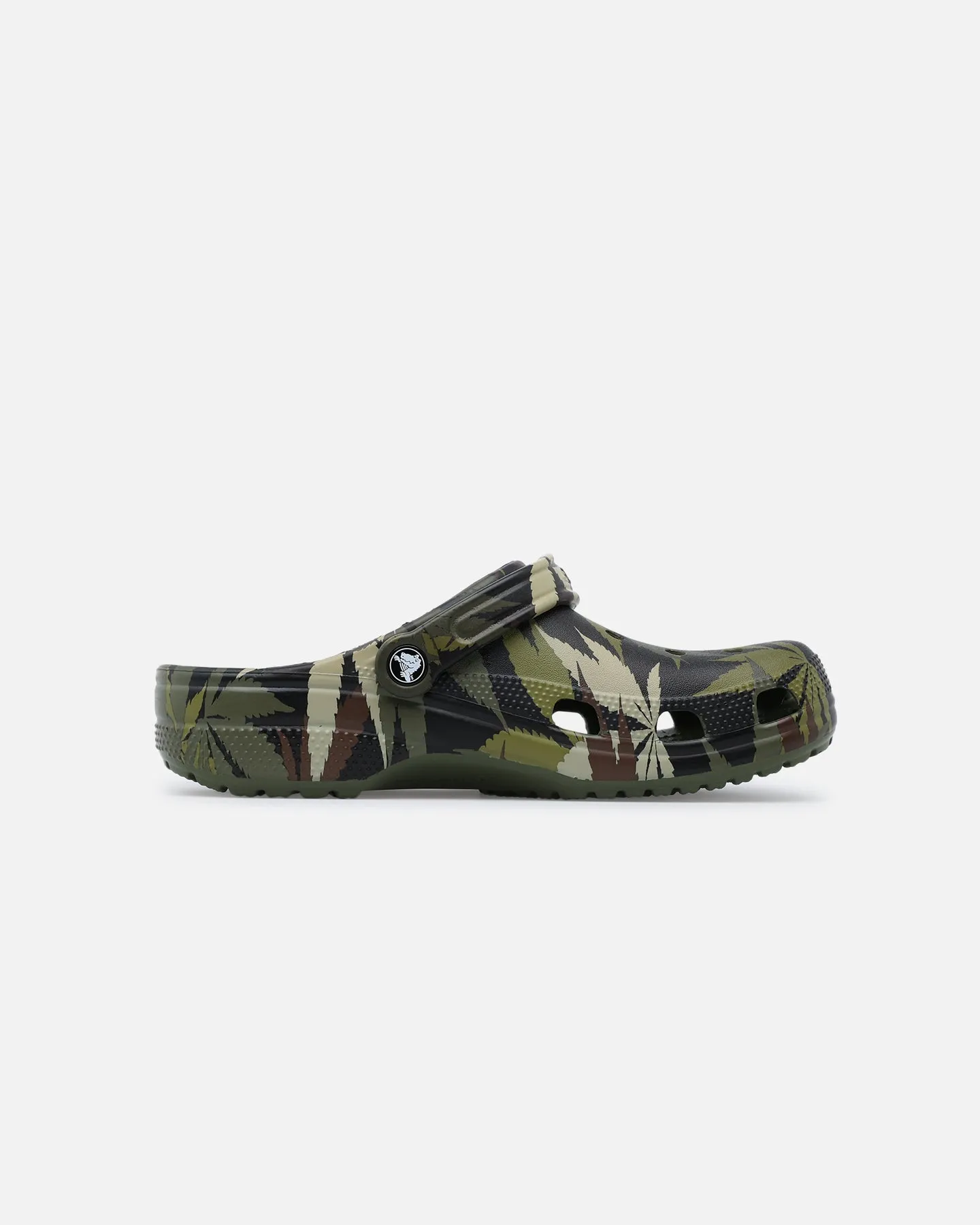 Crocs Classic Hemp Camo Clog Army Green Couple Pair
