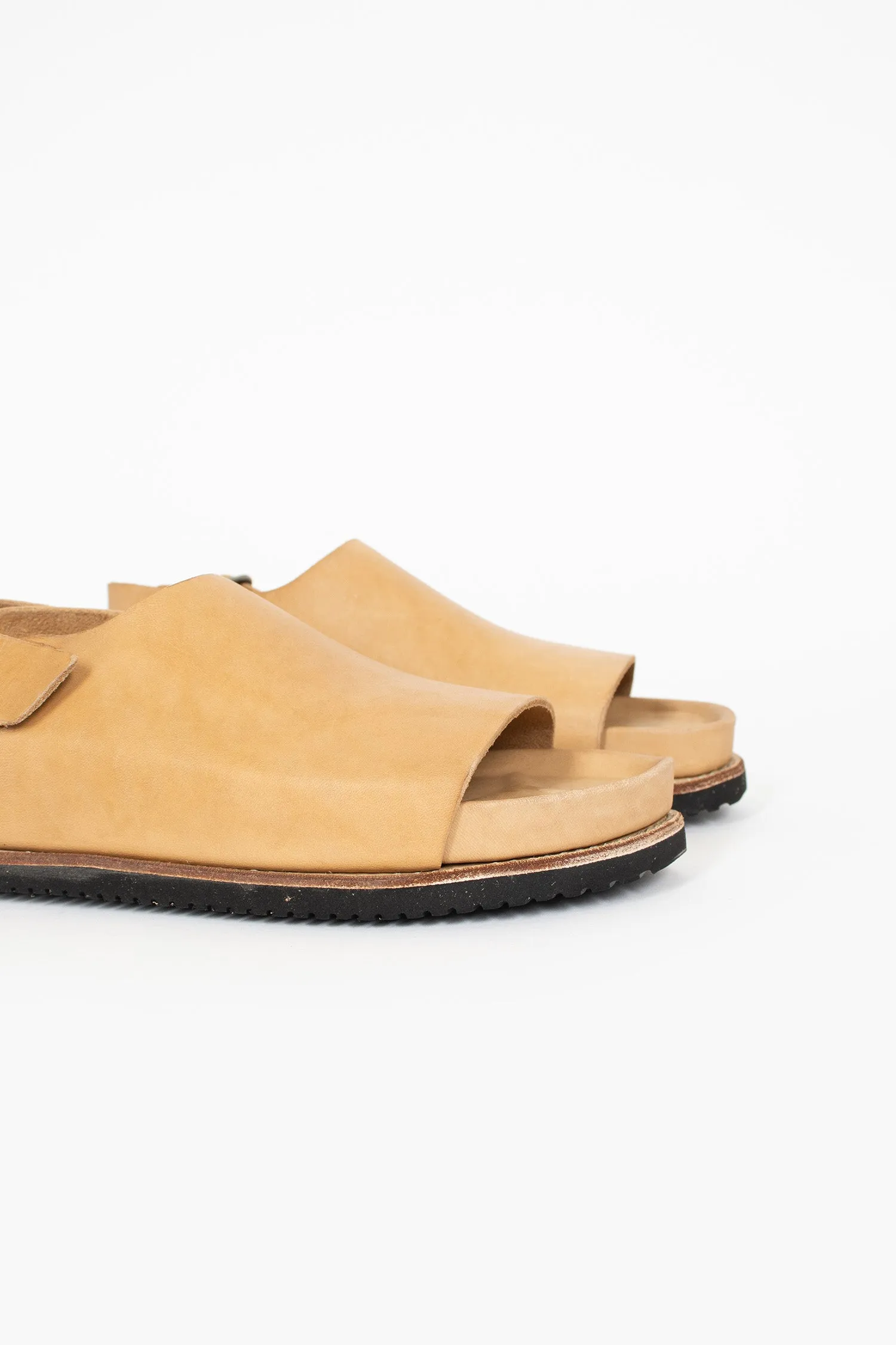 BRK11 Open Toe Sandal CO171T Tan Quick Fit Quick Flow