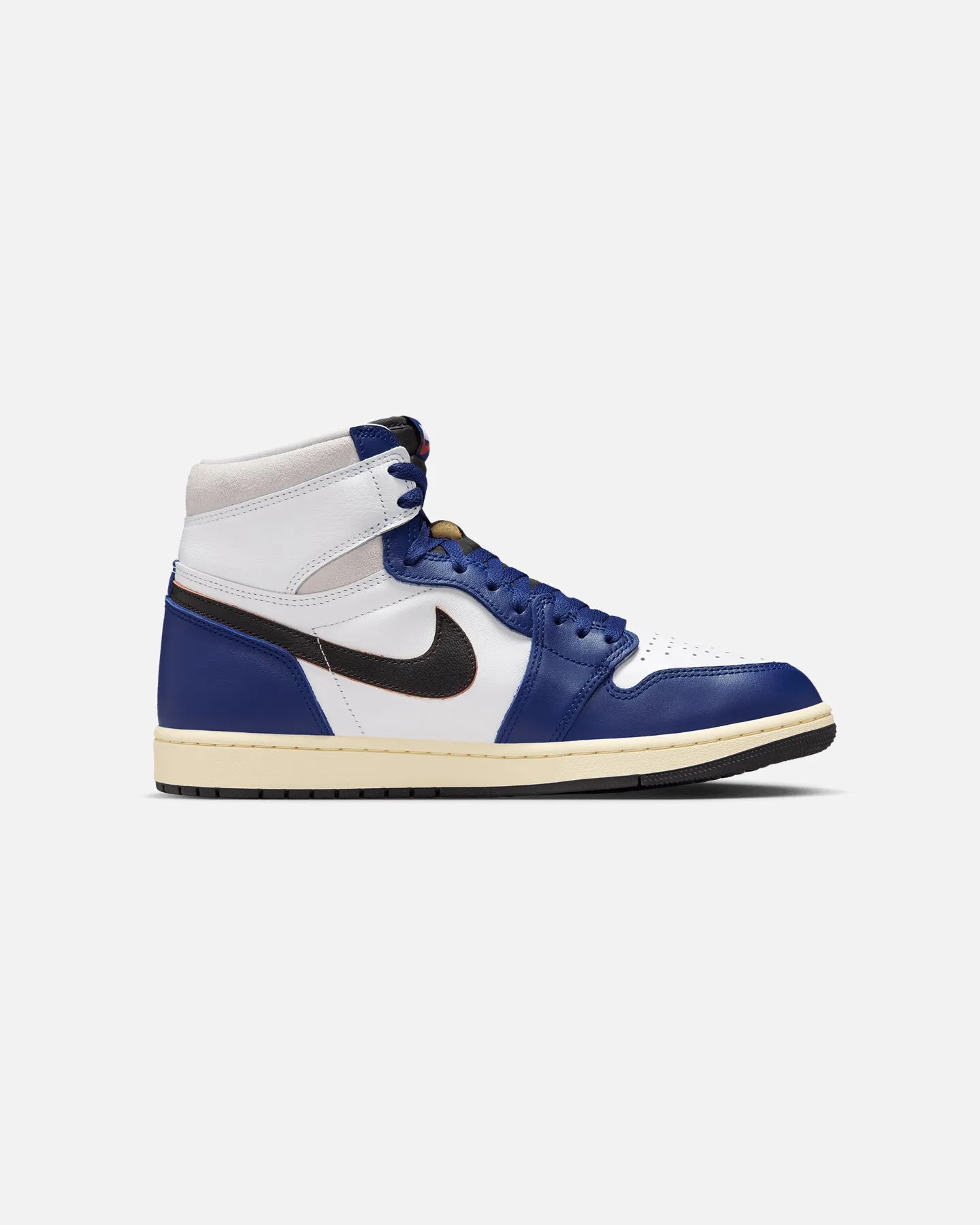 On Feet Adult Wear Jordan Air Jordan 1 High OG "Rare Air" White/Black/Royal Blue