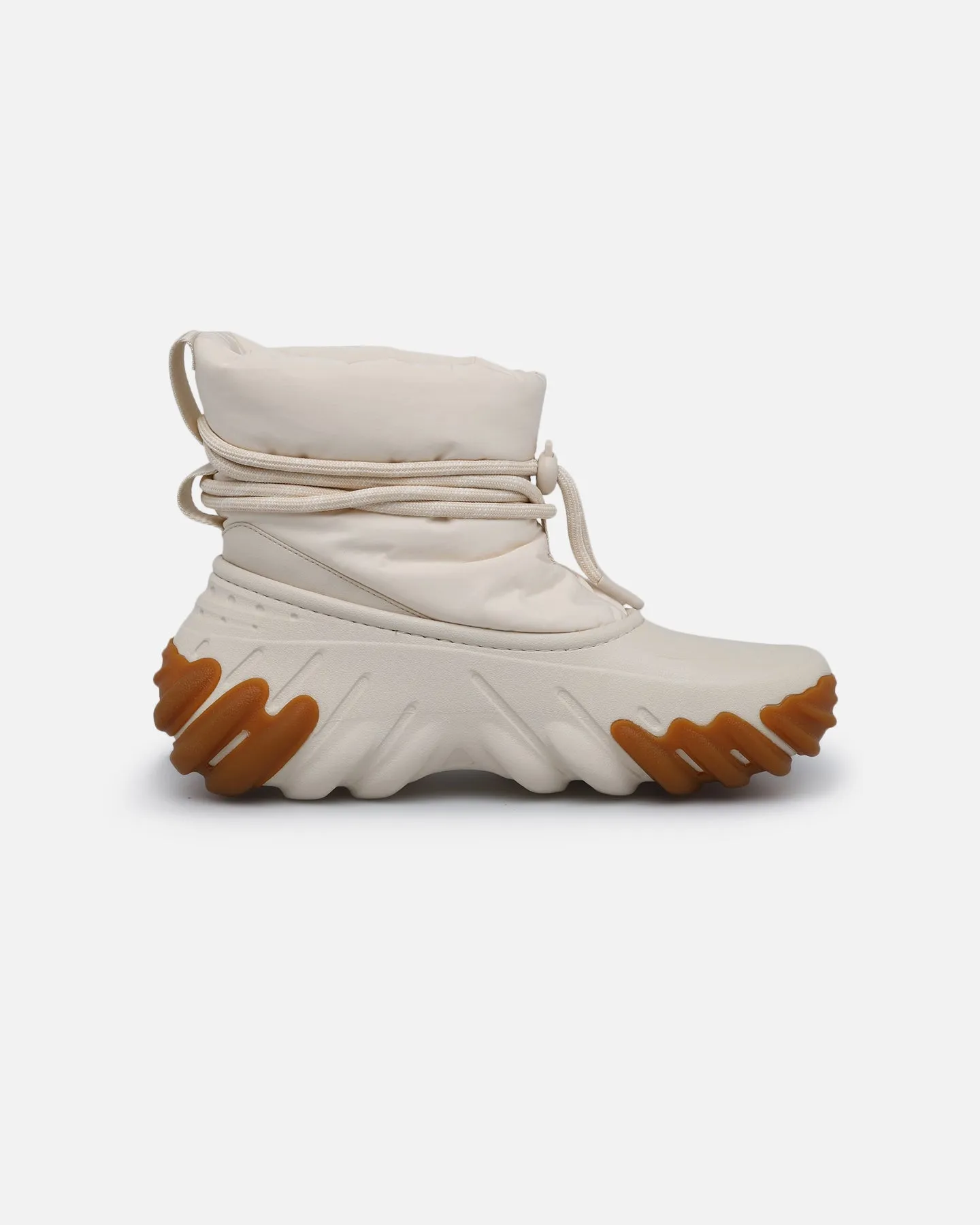 Slip Resistant Crocs Echo Boot High Stucco