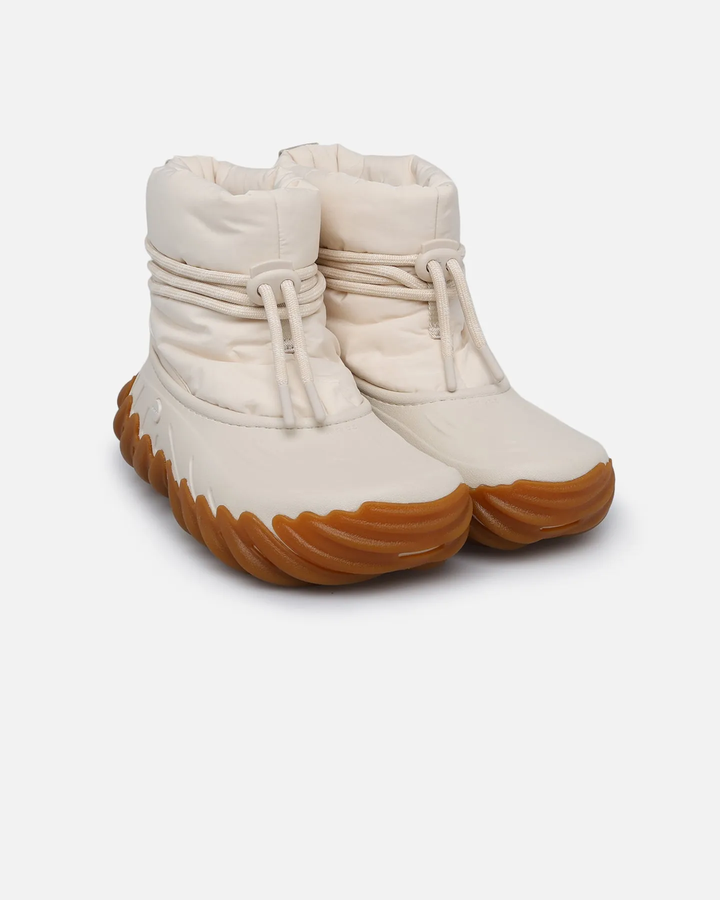 All Day Rainy Day Hot Mood Crocs Echo Boot High Stucco