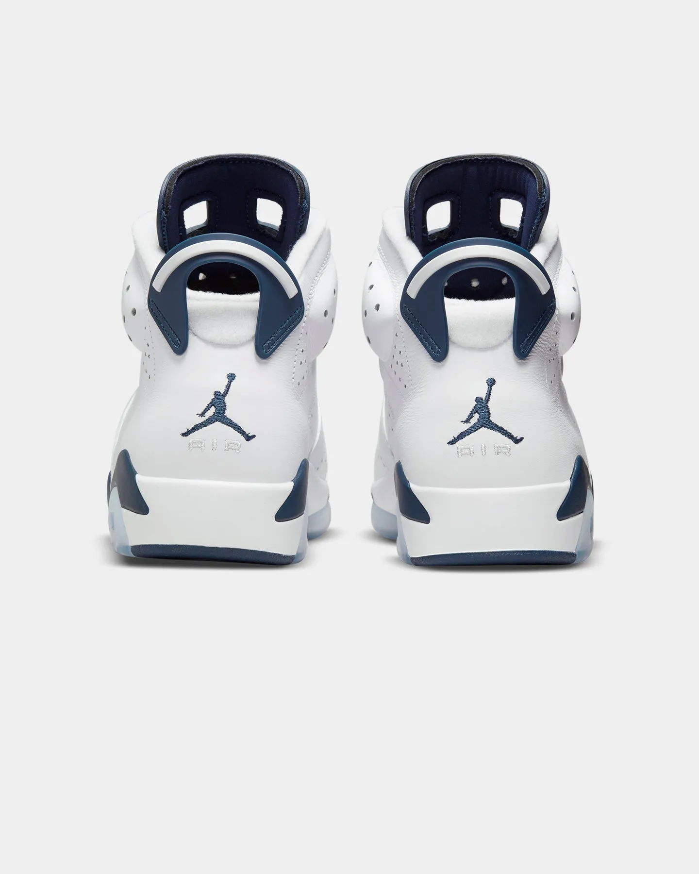 White Clean Dance Mode Jordan Air Jordan 6 Retro "Midnight Navy" White/Midnight Navy