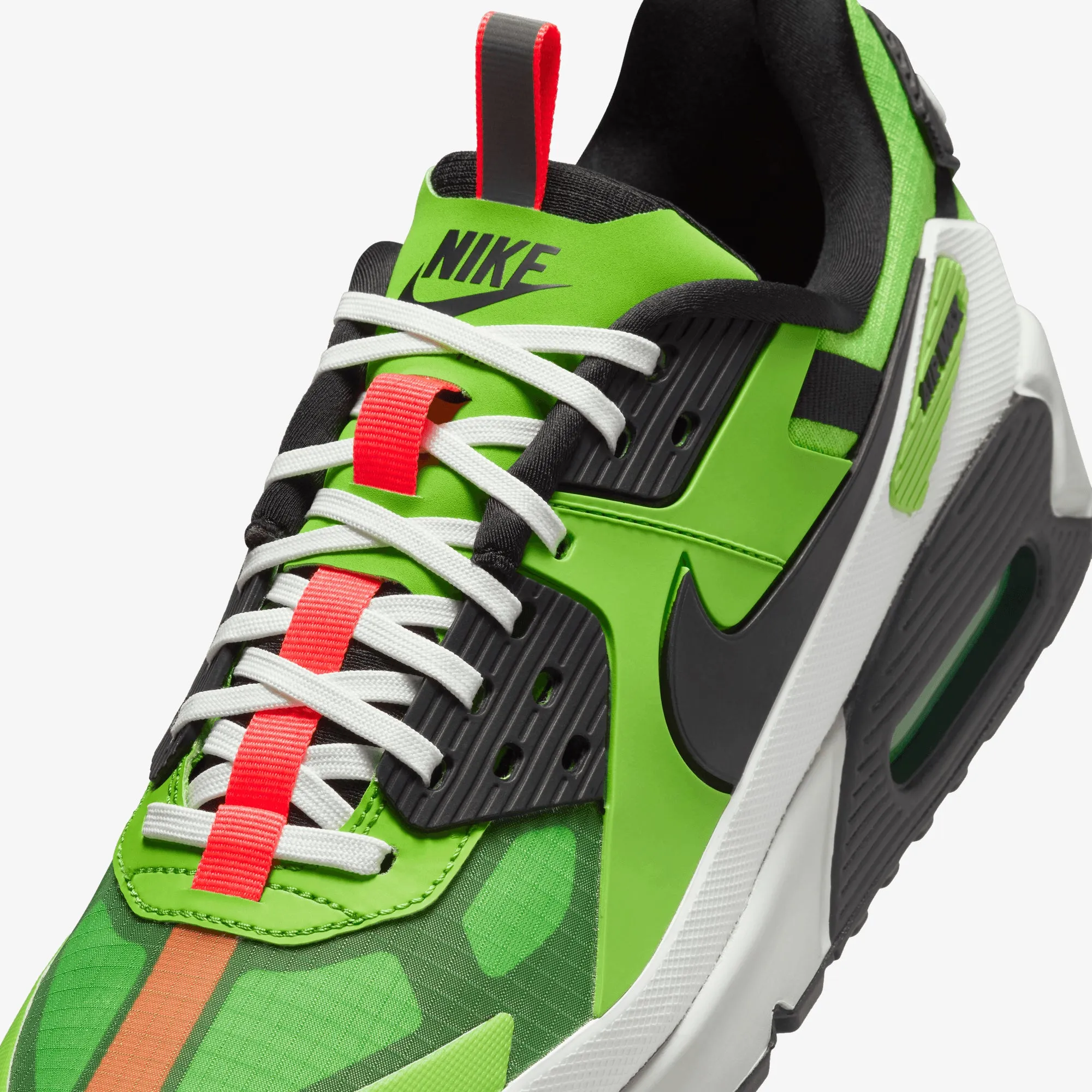 NIKE | AIR MAX 90 DRIFT { ACTION GREEN/BLACK-SUMMIT WHIT Soft Collar Padding