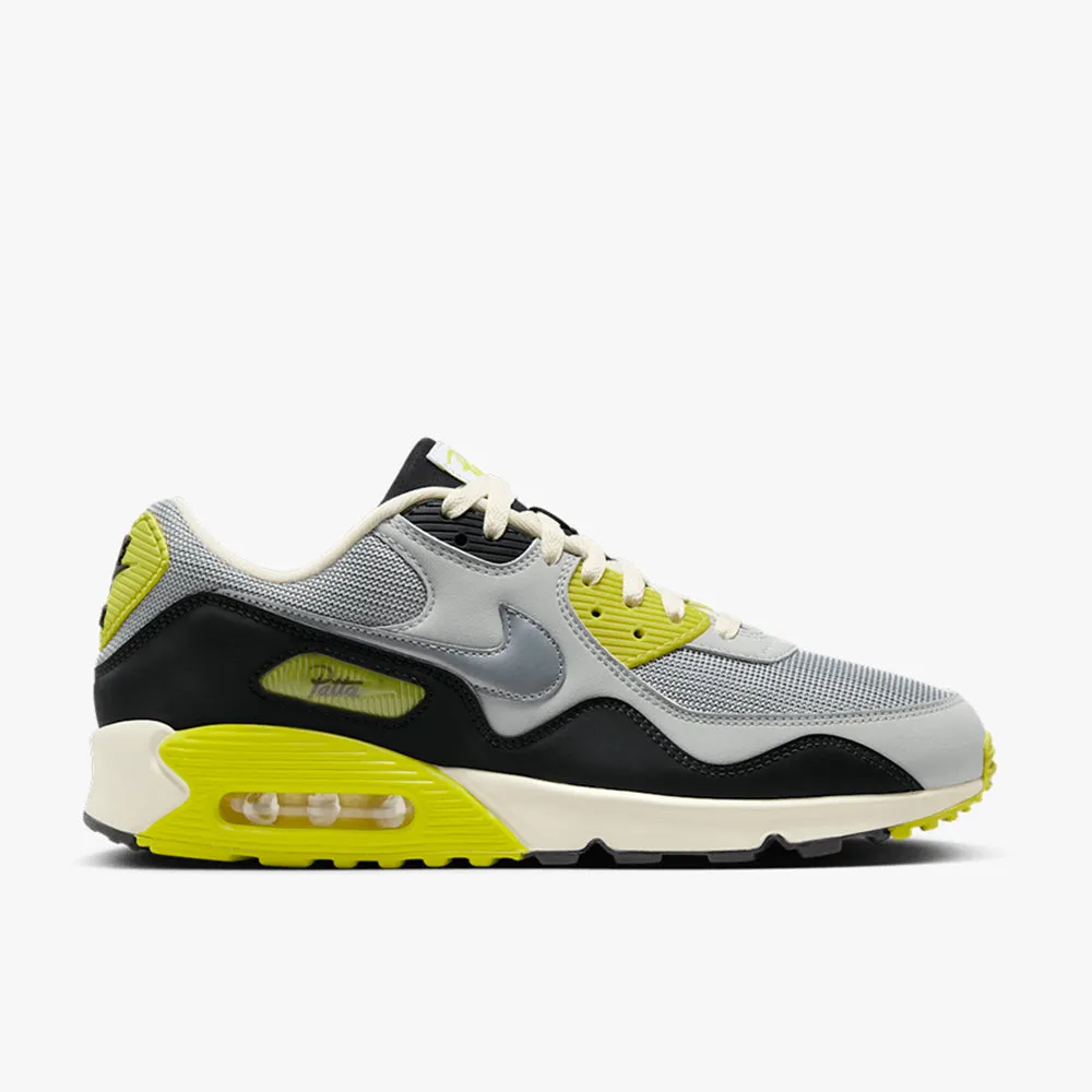 Day Tripper Ankle Style Nike x Patta Air Max 90 SP Particle Grey / Neutral Grey - Cyber