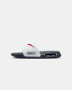 Nike Air Max Cirro Slides Photon Dust/University Red Arch Support Wellness Seekers