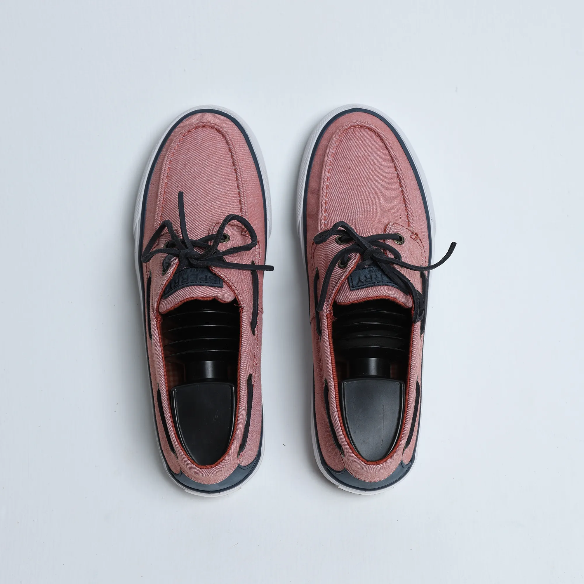 Sperry - Men's Bahama II SeaCycled - Twill Boat - Clay Match Go