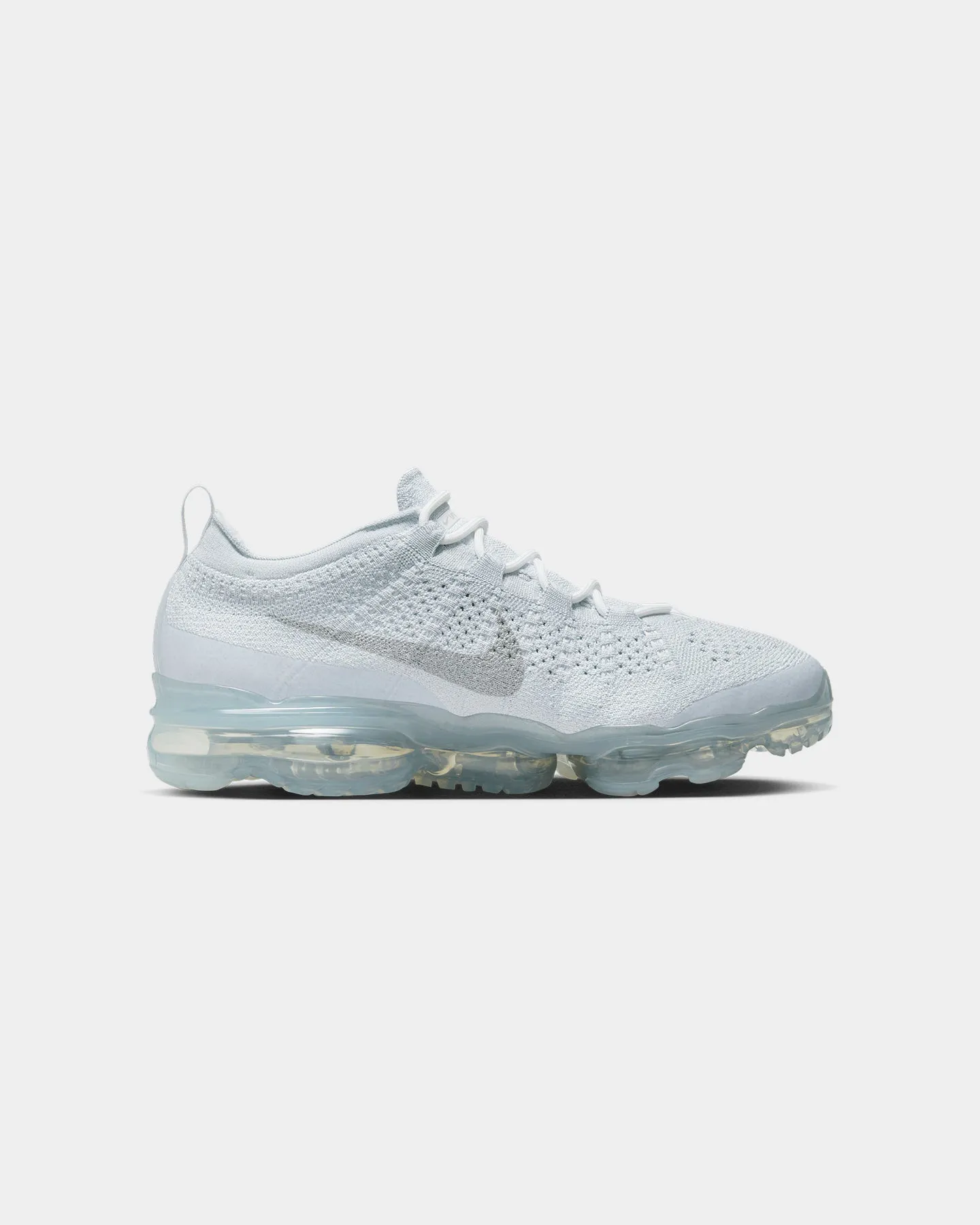 Nike Air VaporMax 2023 Flyknit Pure Platinum/White Heat Guard School Style