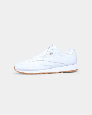 Reebok Classic Leather White/Pure Grey 3/Red Padded Linen Air