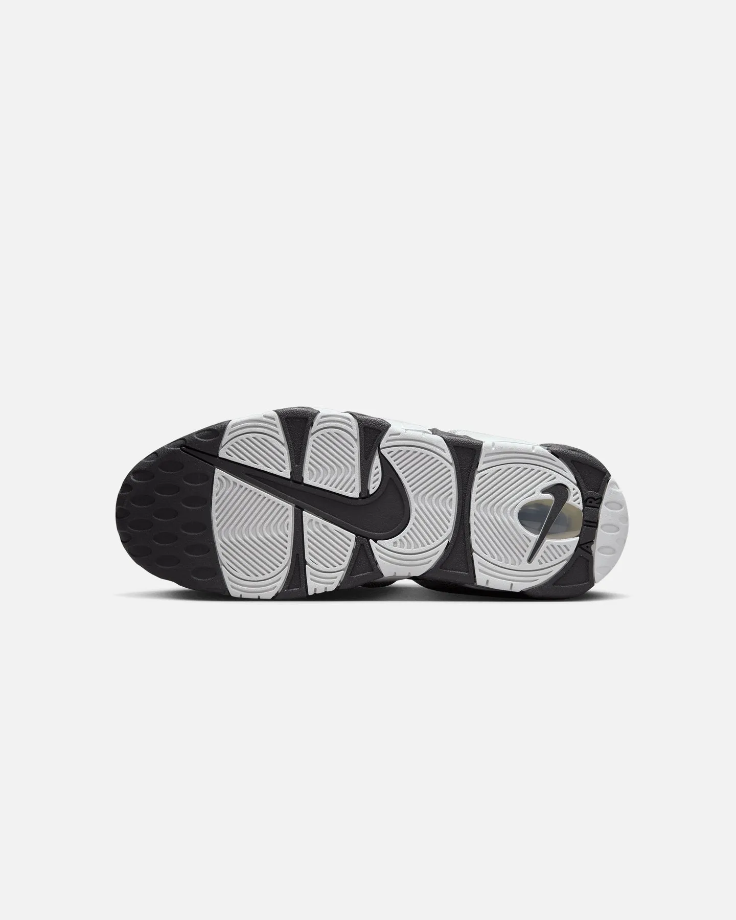 Wave Flow Heat Mode Nike Air More Uptempo Low Black/Photon Dust-Metallic Silver