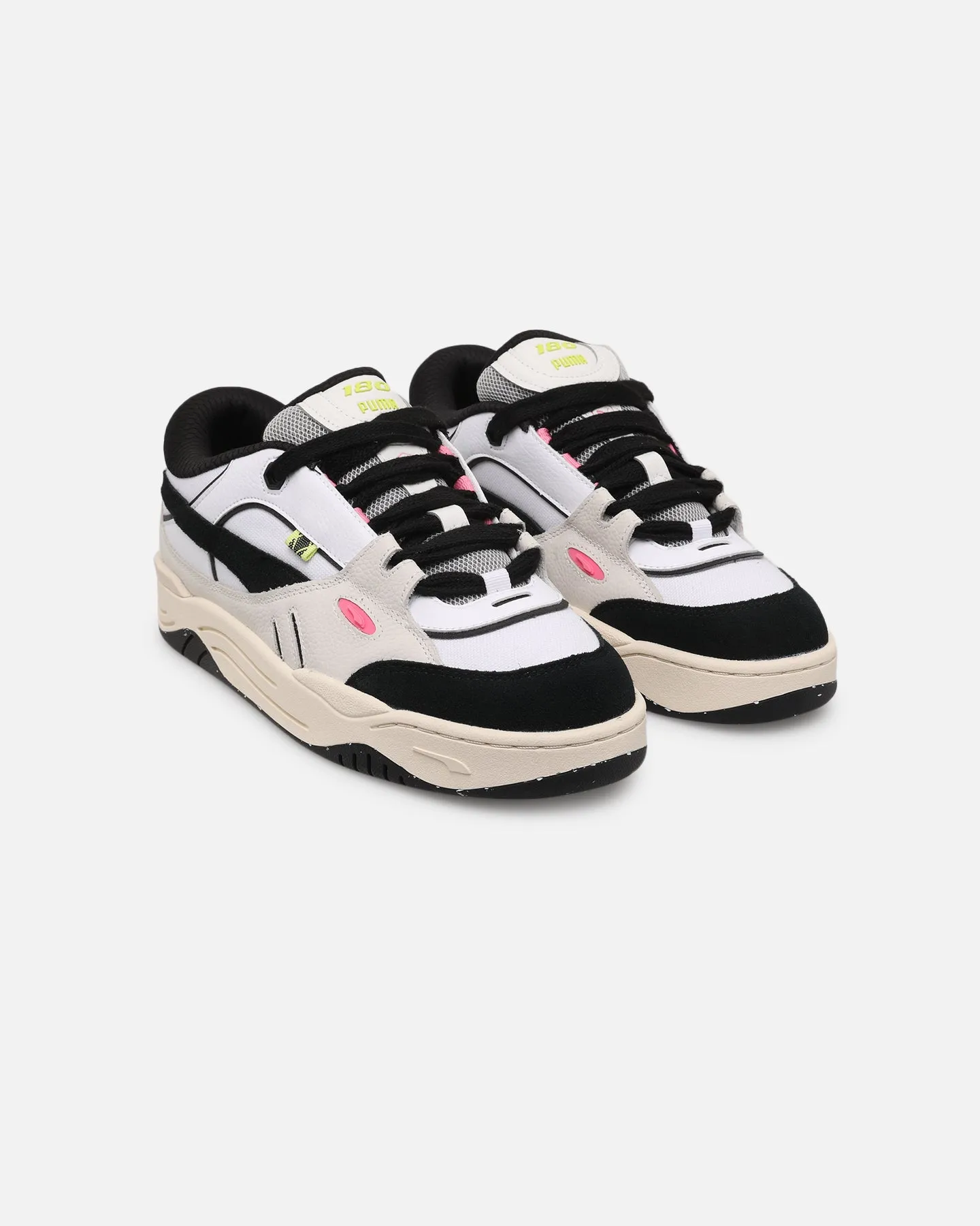 Wide toe box Media Pop Puma 180 White