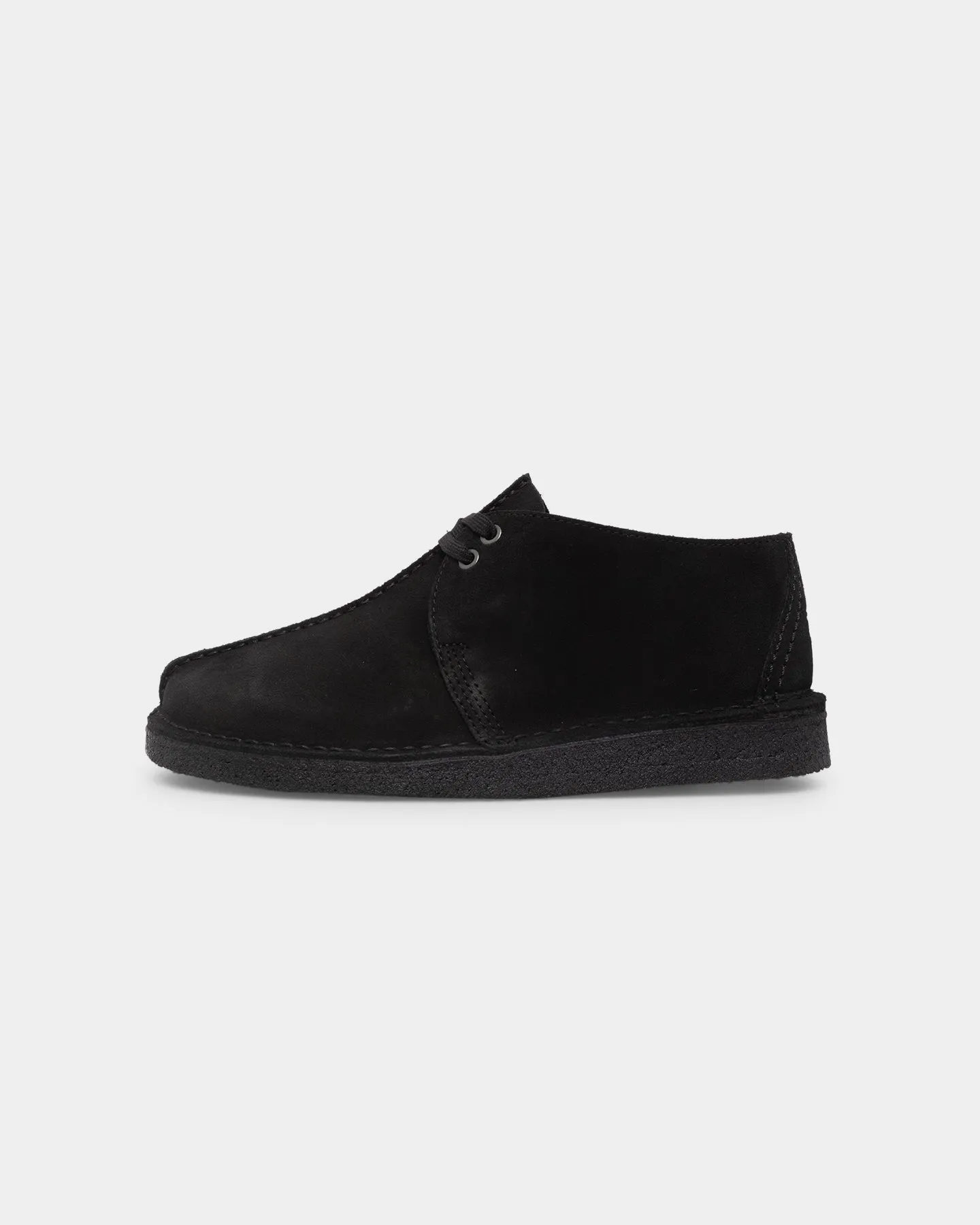 Clarks Originals Desert Trek (M) Black Suede Dust Free