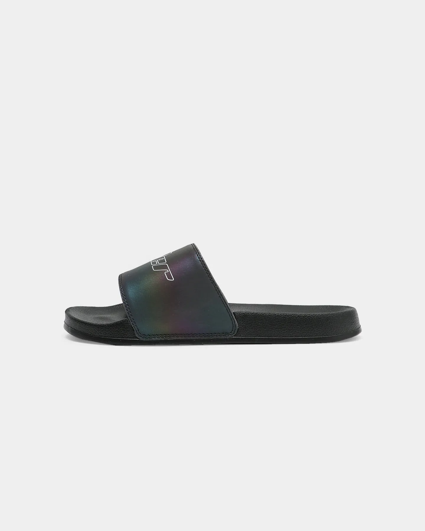 Loiter Reflective Slide Black/Rainbow Reflective Free Pace Low Profile