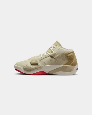 Earth Base Bold Neon Jordan Zion 2 Fossil/Sail-Team Gold-University Red