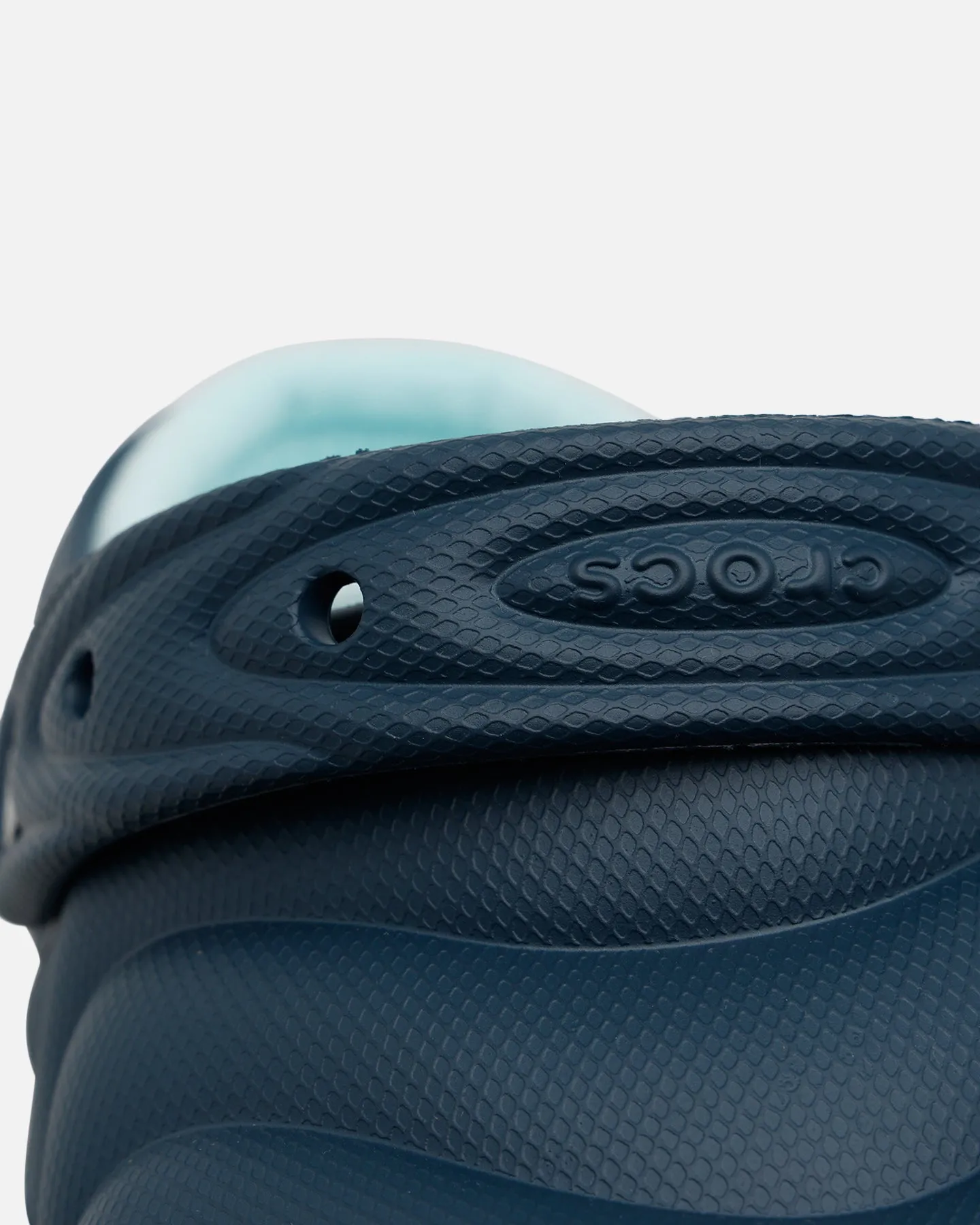 Adjustable Fit Crocs Classic Lined Over Puff Clog Midnight Blue