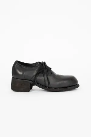 Slip Resistant Matte Edge NB02 Chunky Heel Derby BLKT