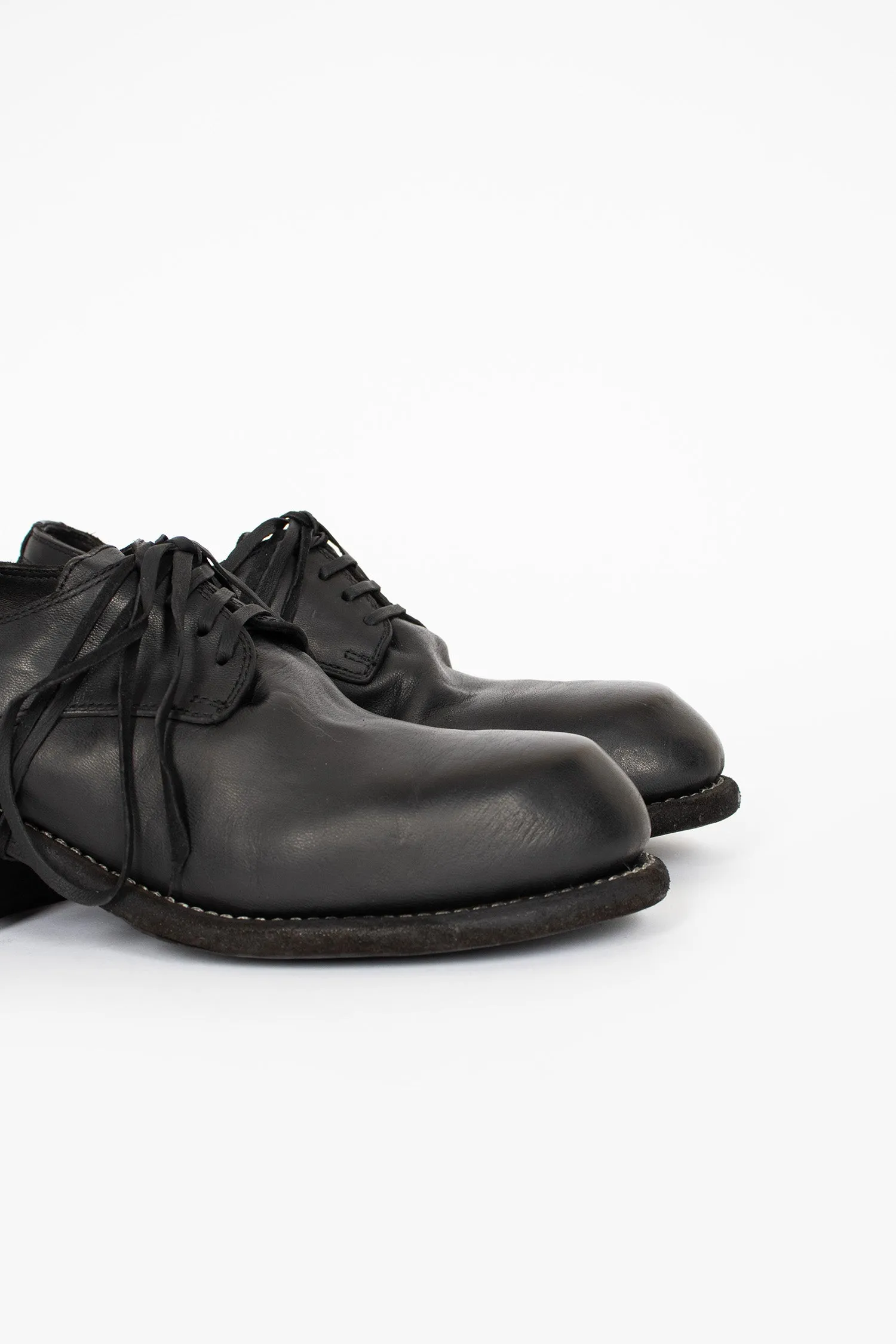 NB02 Chunky Heel Derby BLKT Gift Easy