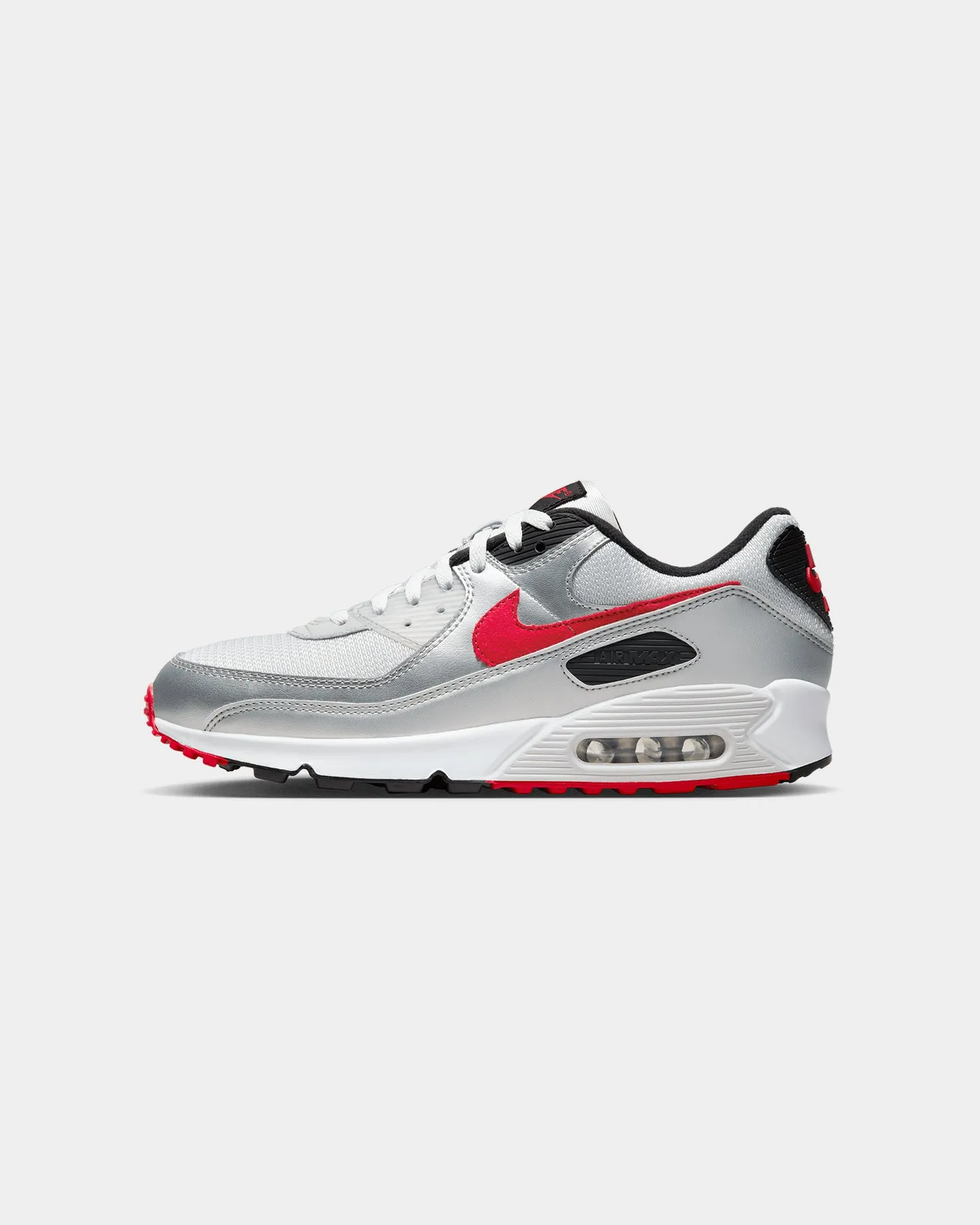 Nike Air Max 90 Photon Dust/University Red Firm Edge Travel Must
