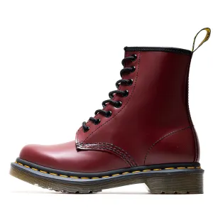 All-Purpose Women's Dr. Martens 1460 Smooth Leather Boot - Cherry Red