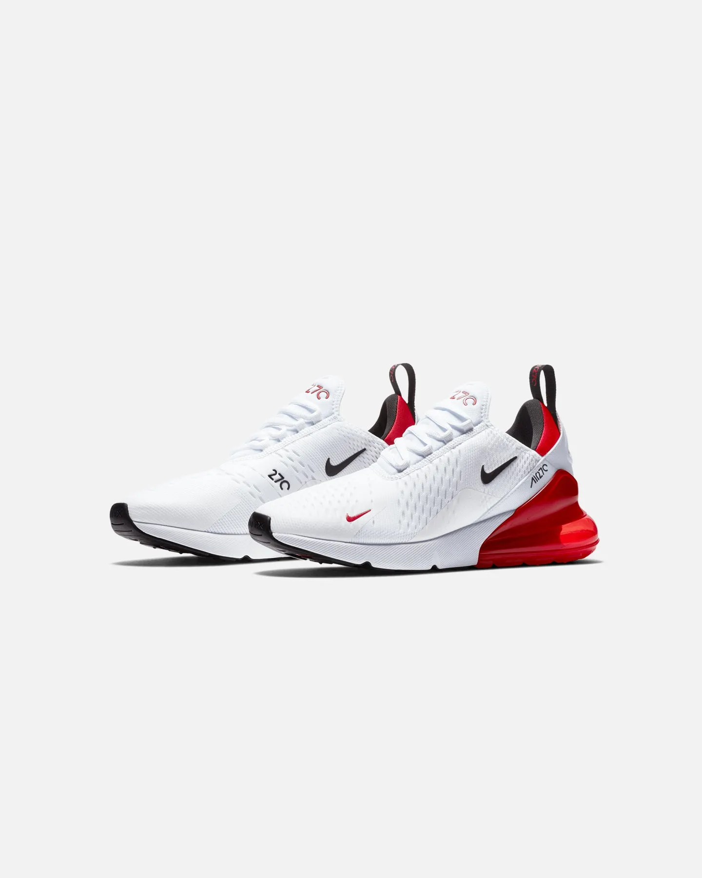 Nike Air Max 270 White/Black/University Red Padded