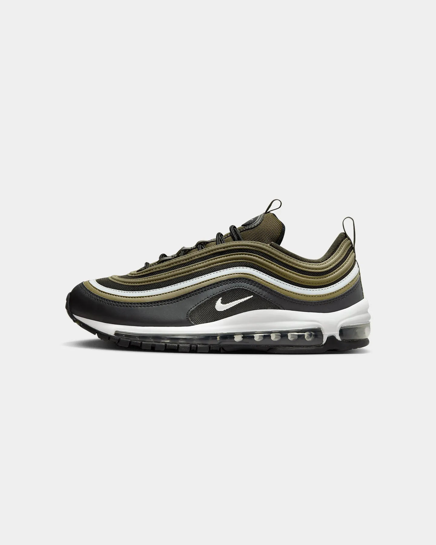 Black Edge City Pace Nike Air Max 97 Medium Olive/Light Silver