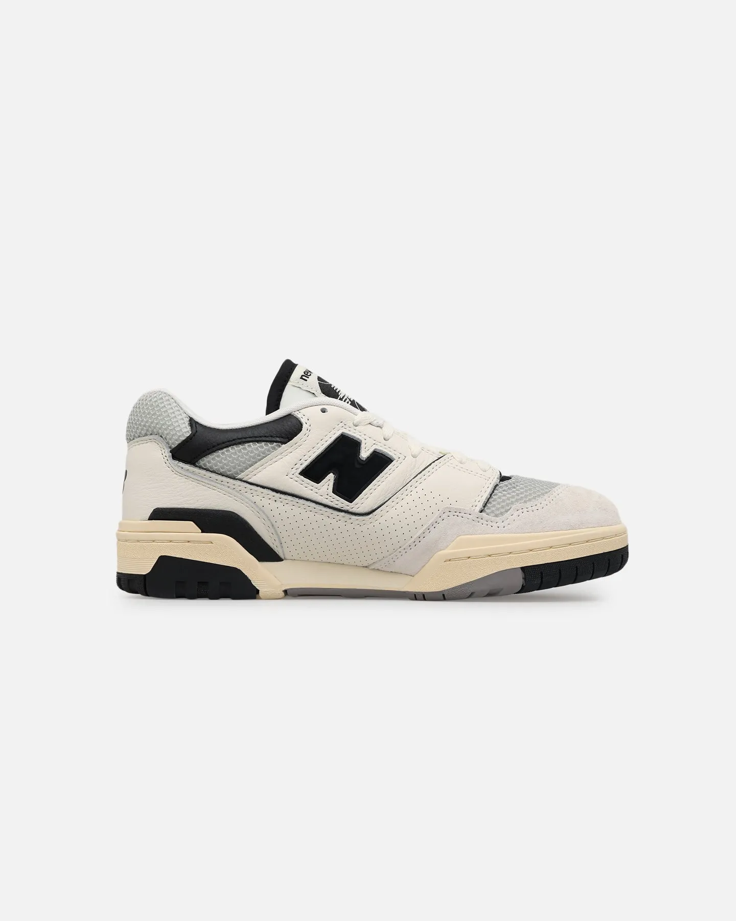New Balance 550 "Sea Salt" White/Black Dynamic Edge Rock Guard