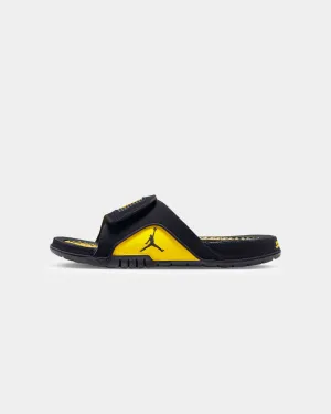 Jordan Hydro 4 Retro Black/Tour Yellow Step Free Zen Step