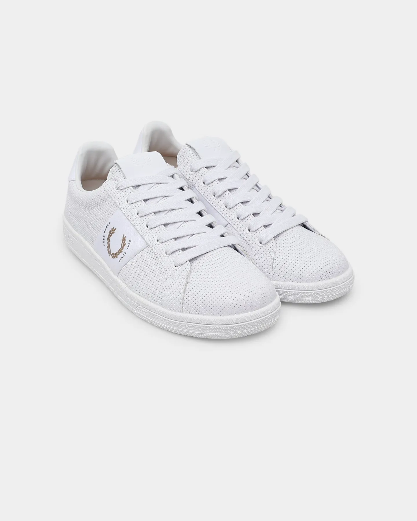 Metal Edge All Weather Everyday Users Fred Perry B721 White