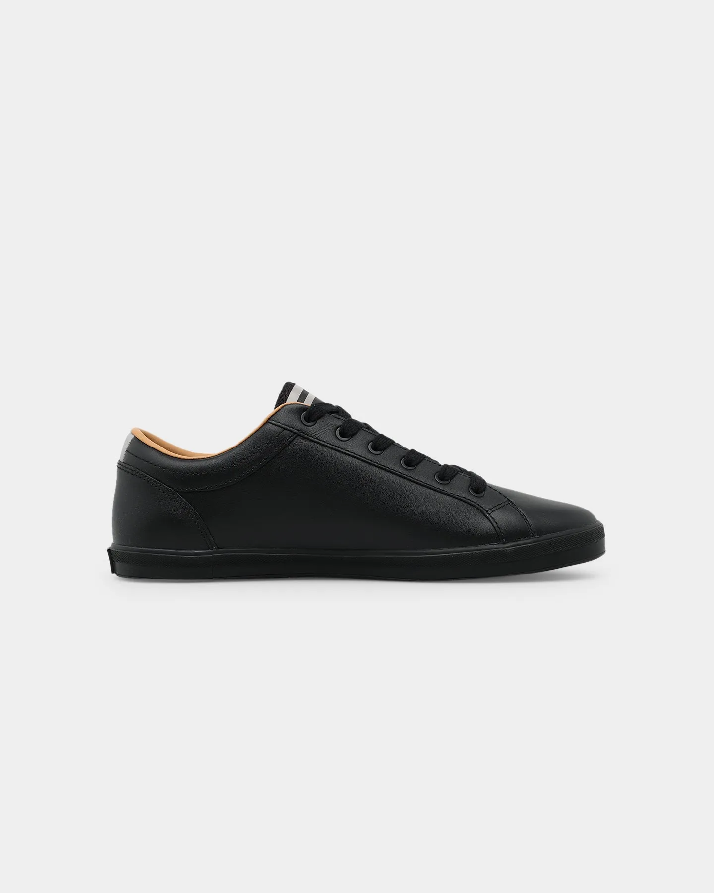 Lace Tie Fred Perry Baseline Black