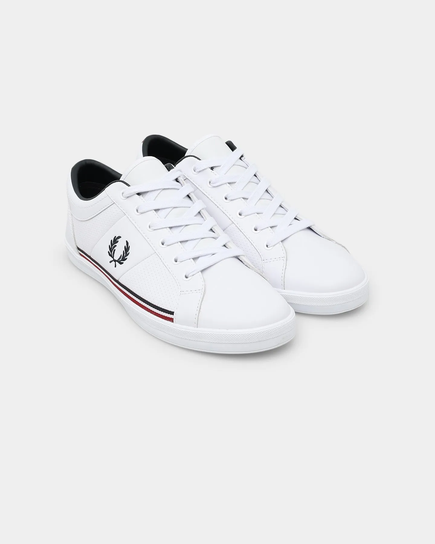 Soft Neutral Fred Perry Baseline White