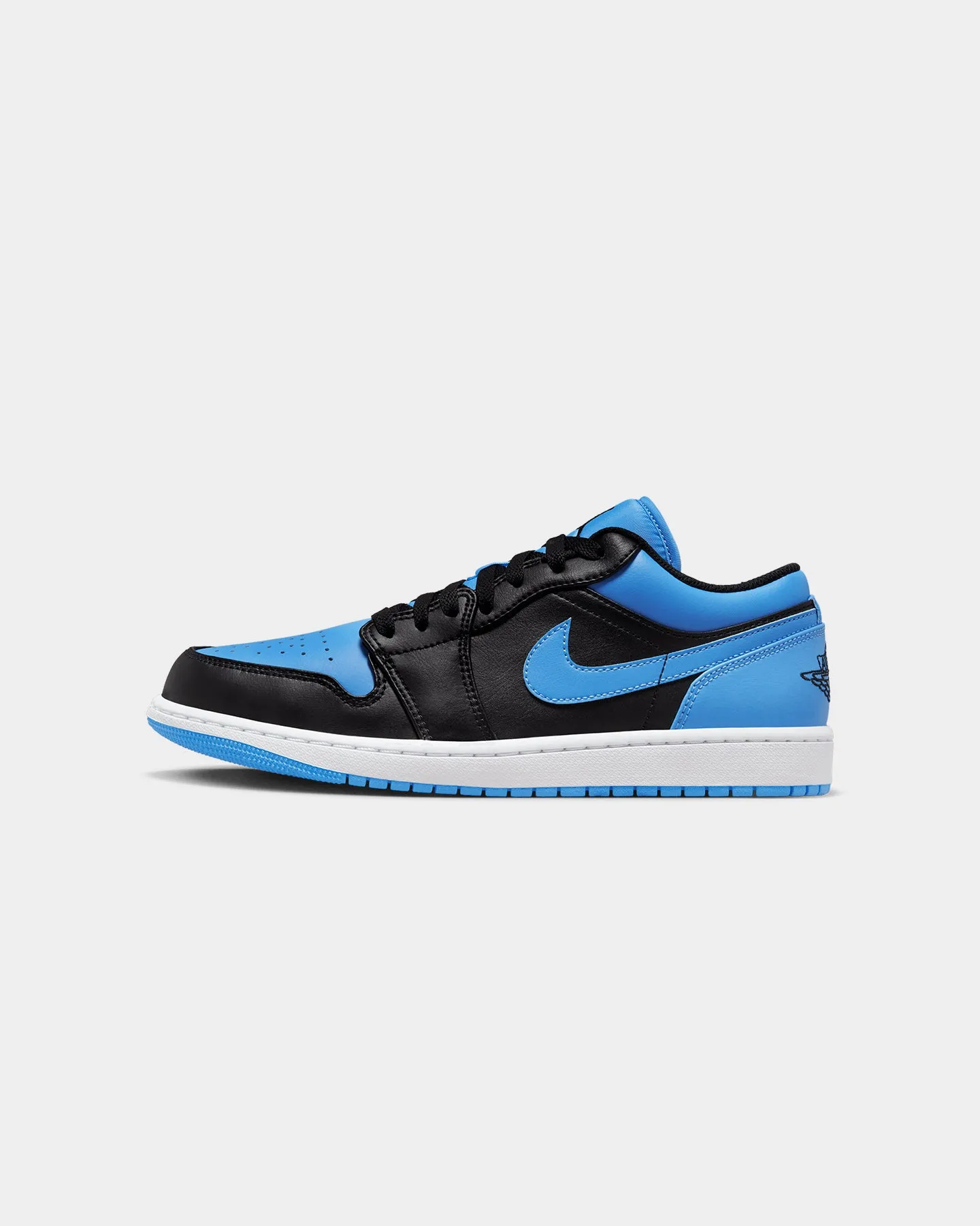 Jordan Air Jordan 1 Low "University Blue" Black/Black-University Blue Beauty Walk Mid Top
