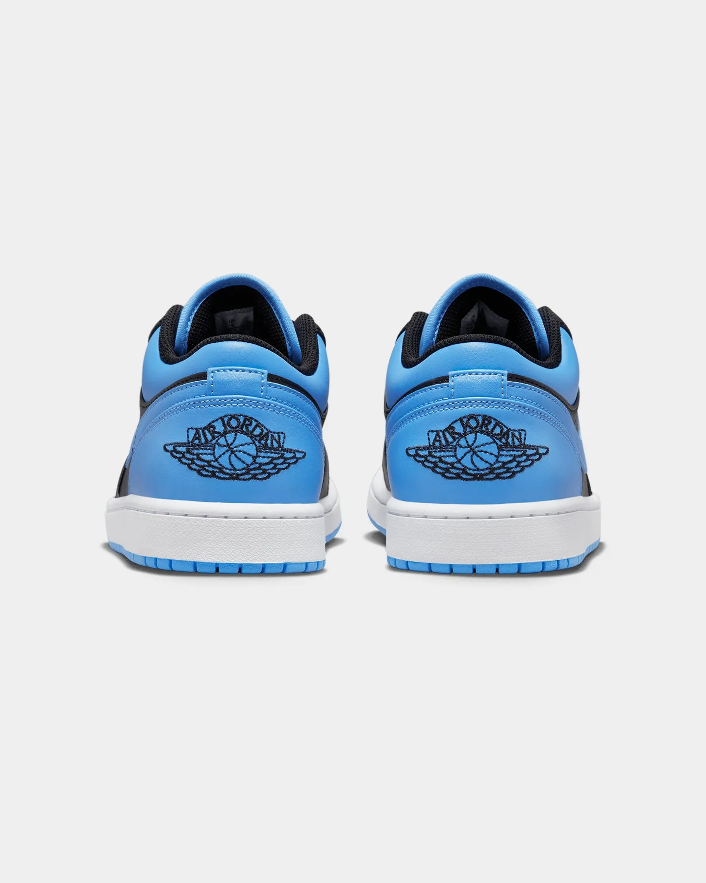 Rain Guard Jordan Air Jordan 1 Low "University Blue" Black/Black-University Blue