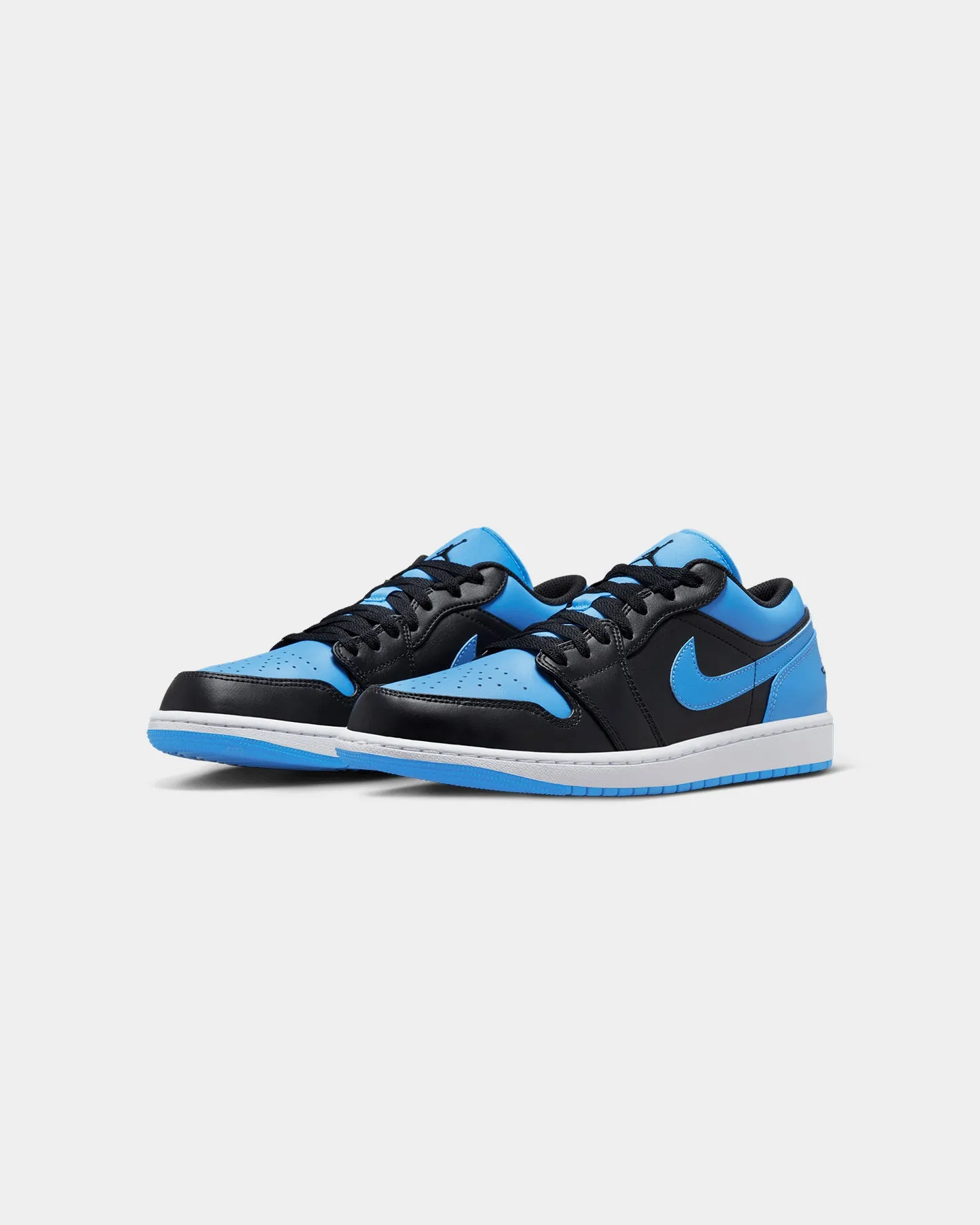 Light Step Jordan Air Jordan 1 Low "University Blue" Black/Black-University Blue