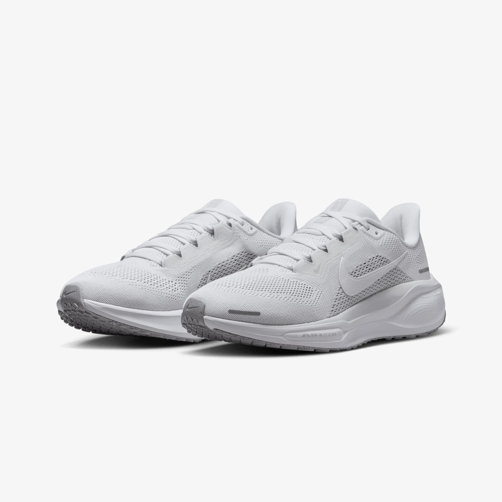 NIKE | AIR ZOOM PEGASUS 41 { WHITE/WHITE-PURE PLATINUM Fit Easy