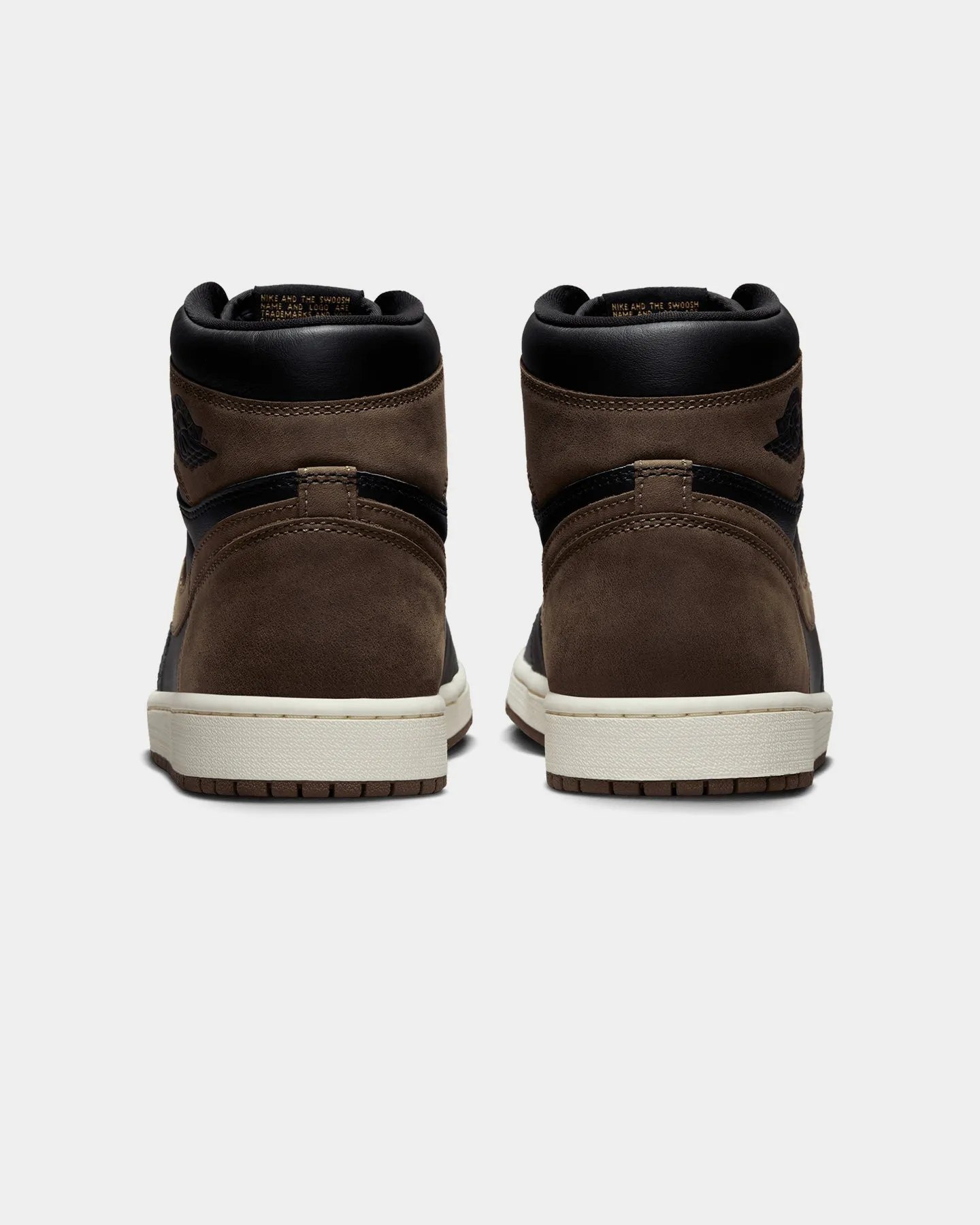 Rapid pace Strong Step Jordan Air Jordan 1 Retro High OG "Palomino" Black/Metallic