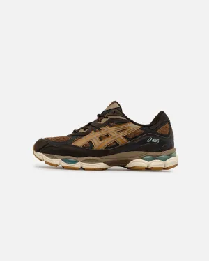 Asics Gel-NYC 'Hairy Suede' Brown Spring Bloom ergonomic
