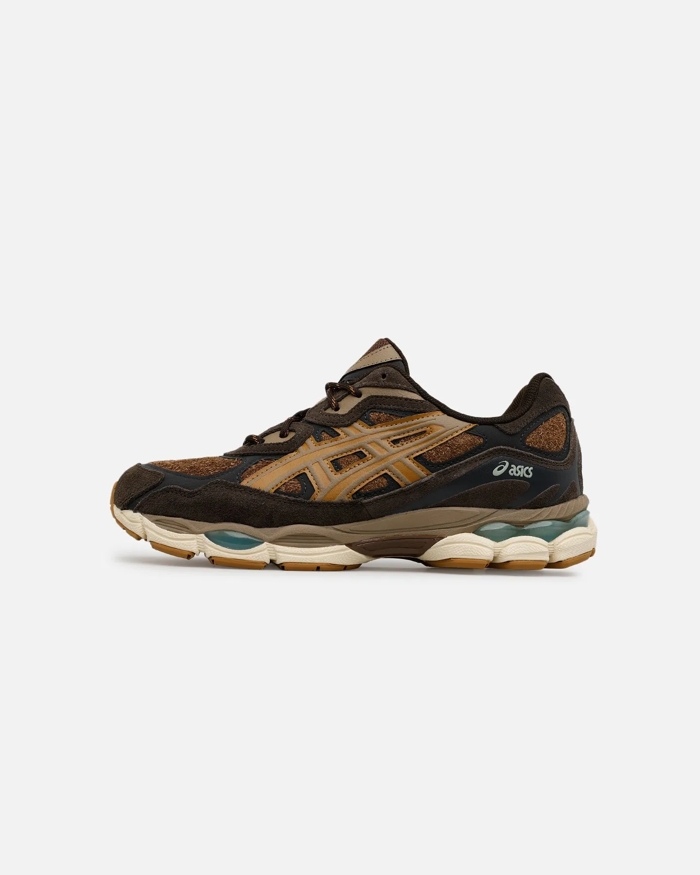 Asics Gel-NYC 'Hairy Suede' Brown Spring Bloom ergonomic