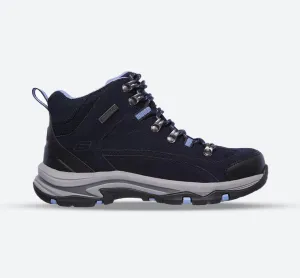 Women's Relaxed Fit Skechers 167004 Trego Alpine Trail Outdoor  Hiking Boots - Navy Anti Odor All Day Worker Outback Travel