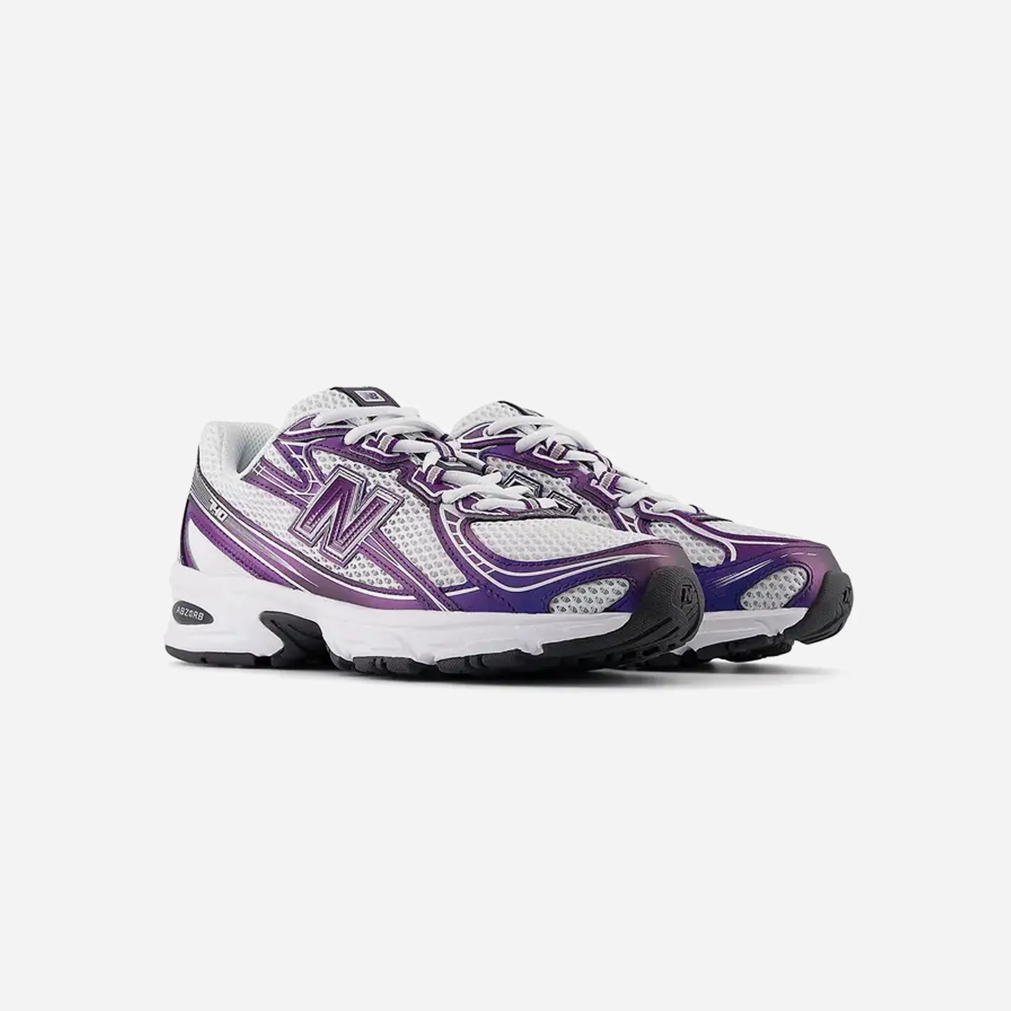 mud - running shoes New Balance 740v2 Concord Grape