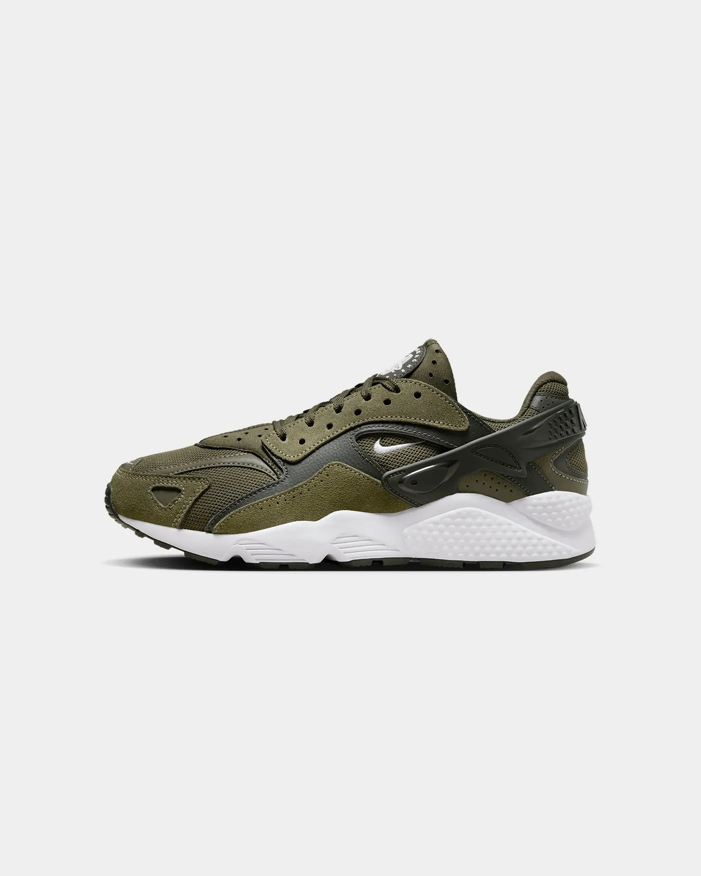 Nike Air Huarache Runner Cargo Khaki/White Comfort Walk