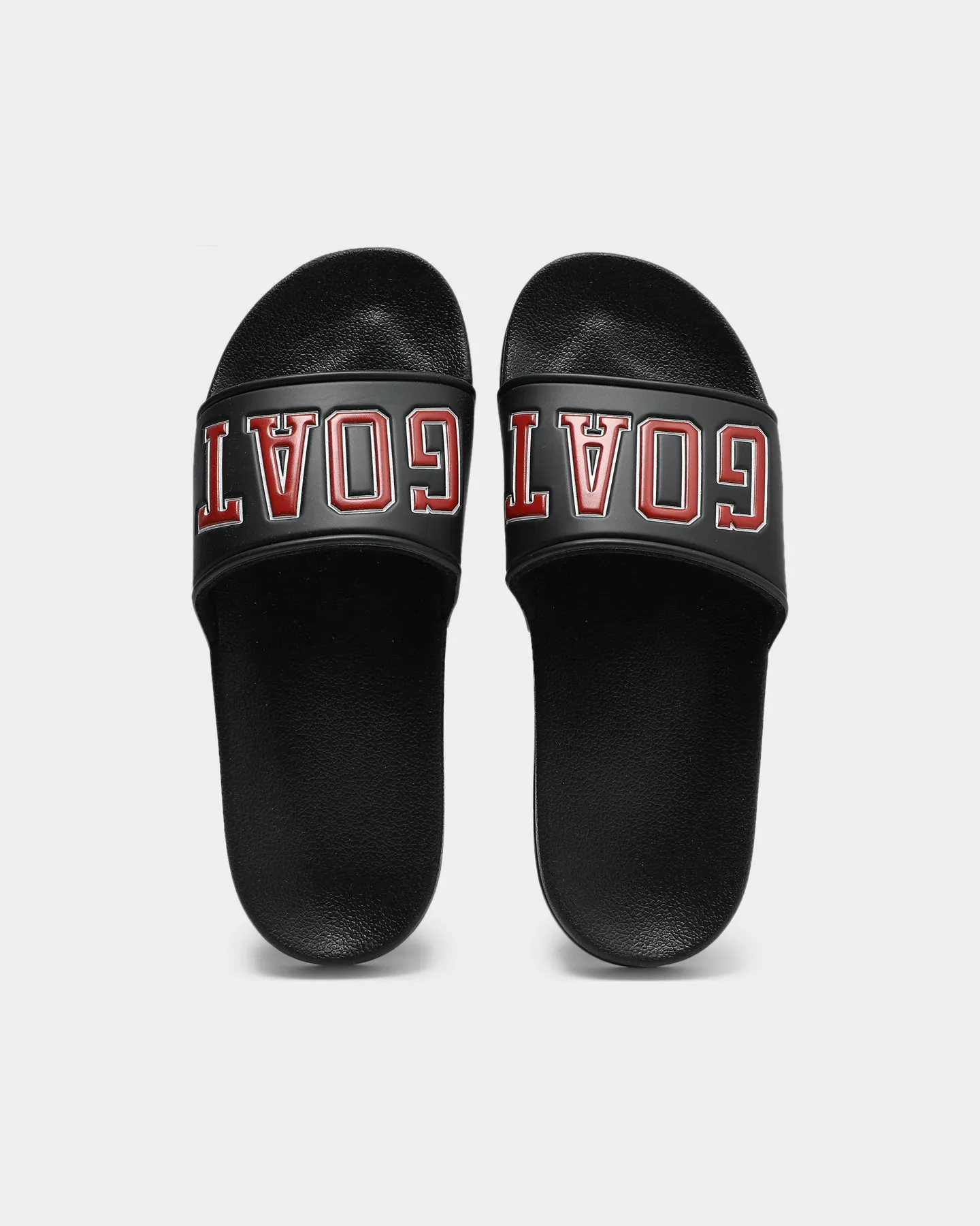 Fantasy Path Goat Crew Arch Logo Slide Black/Red