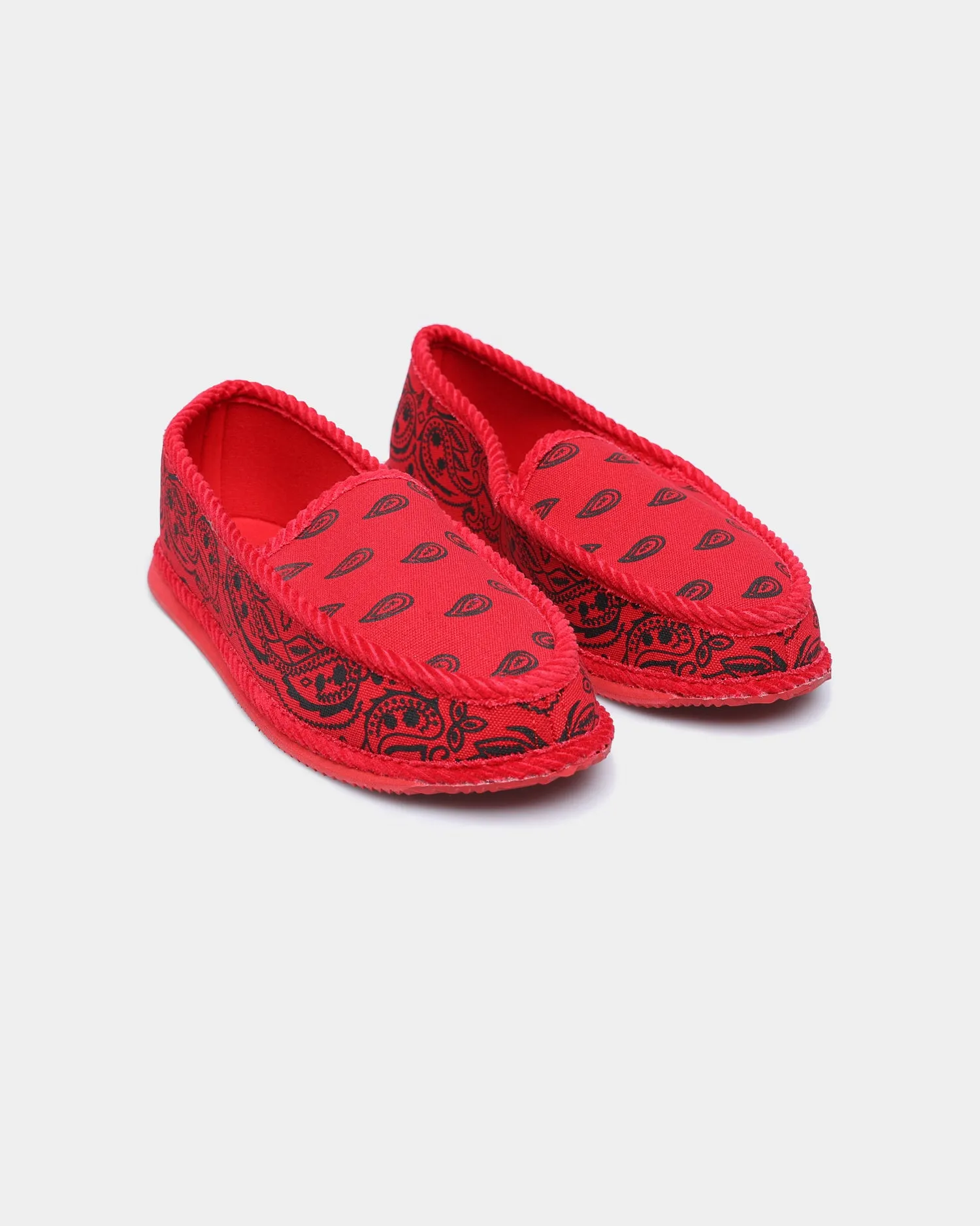 Global Cool Field Walk Goat Crew Bandana Slipper Red/Black