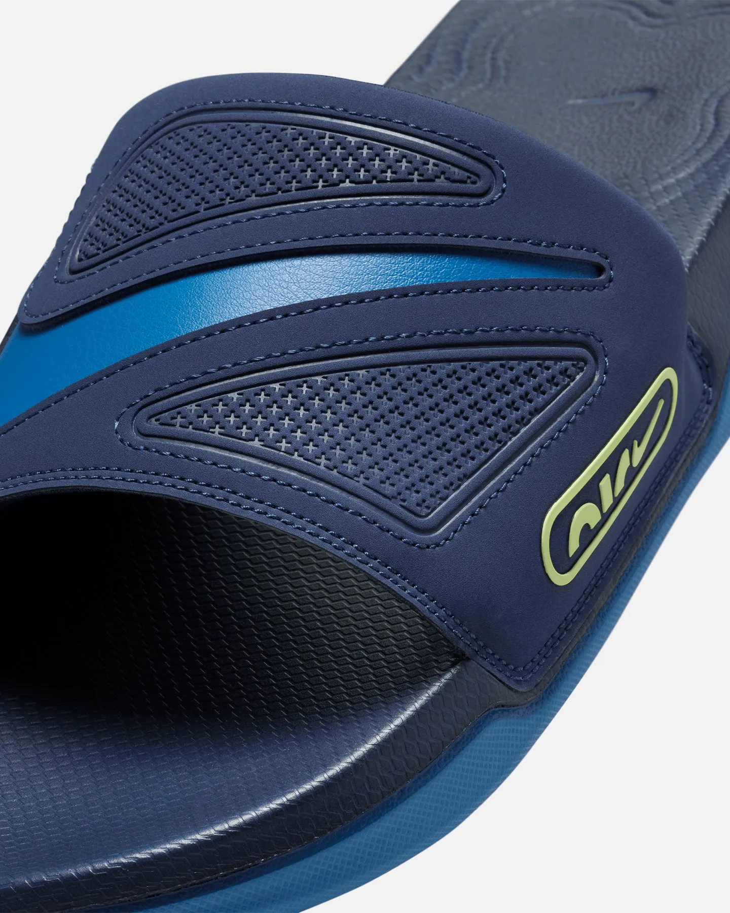 Nike Air Max Cirro Slides Midnight Navy Stable construction