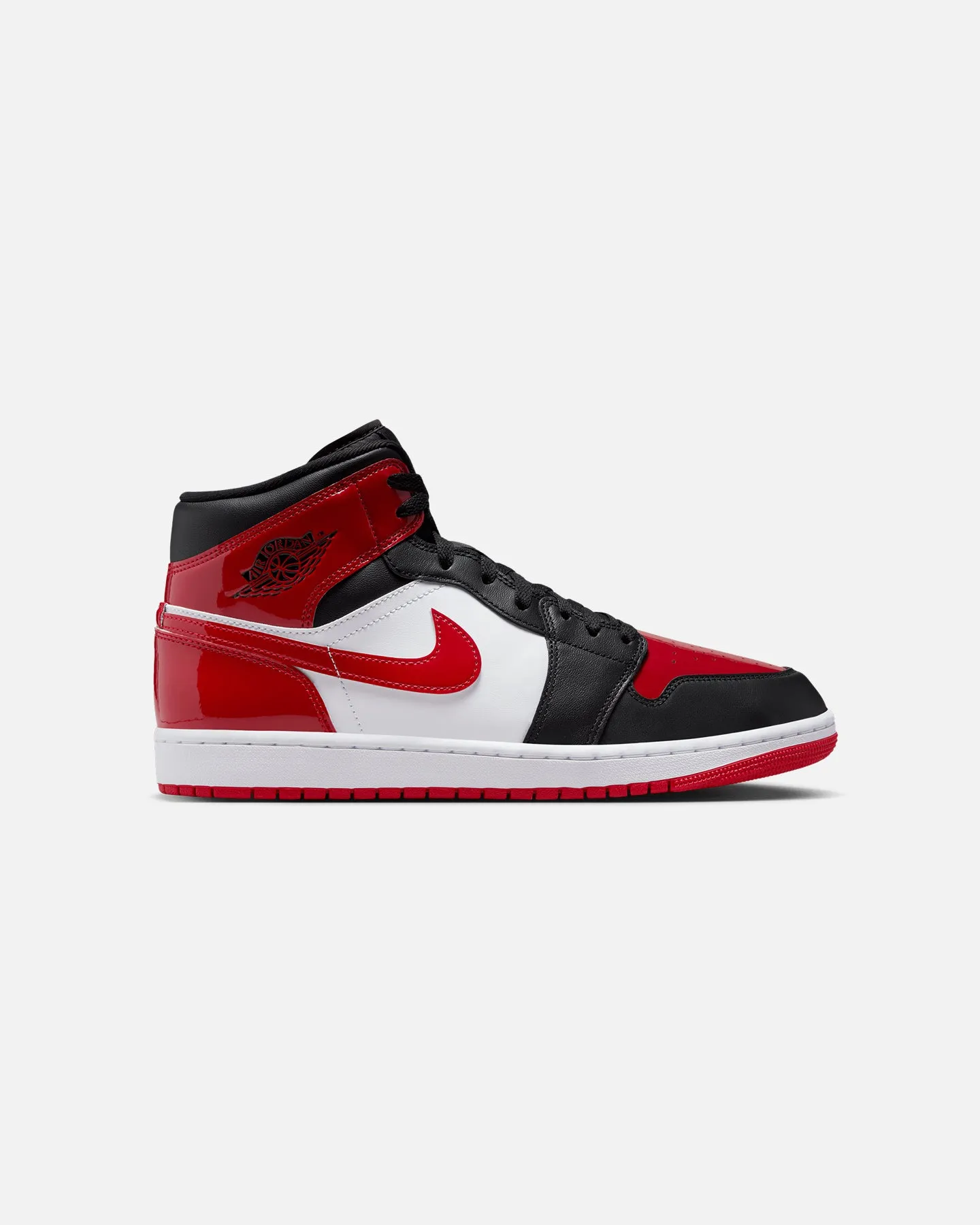 Sweat Resistant Standing Workers Easy To Clean Jordan Air Jordan 1 Mid SE Black/Varisty Red