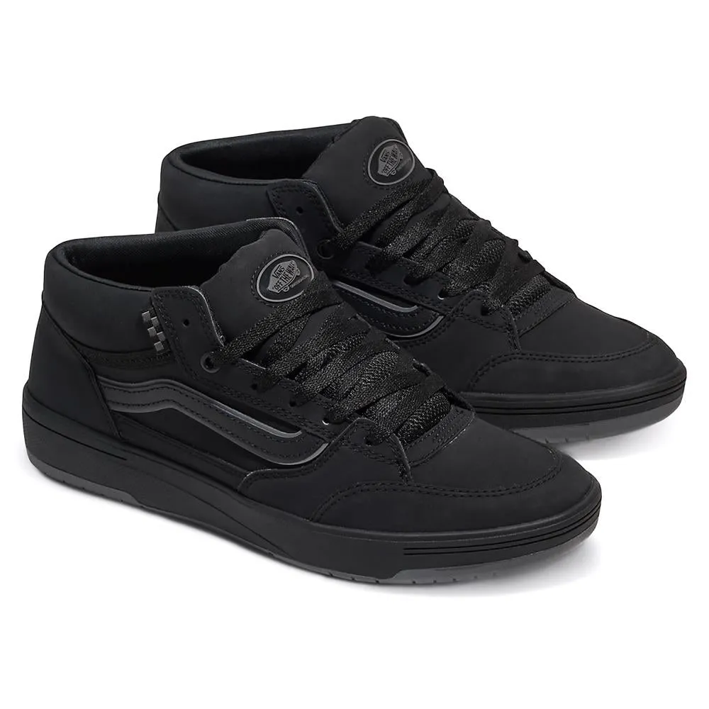 Complete Grip Comfort Lacing Fit Vans Zahba Mid - Black/Pewter