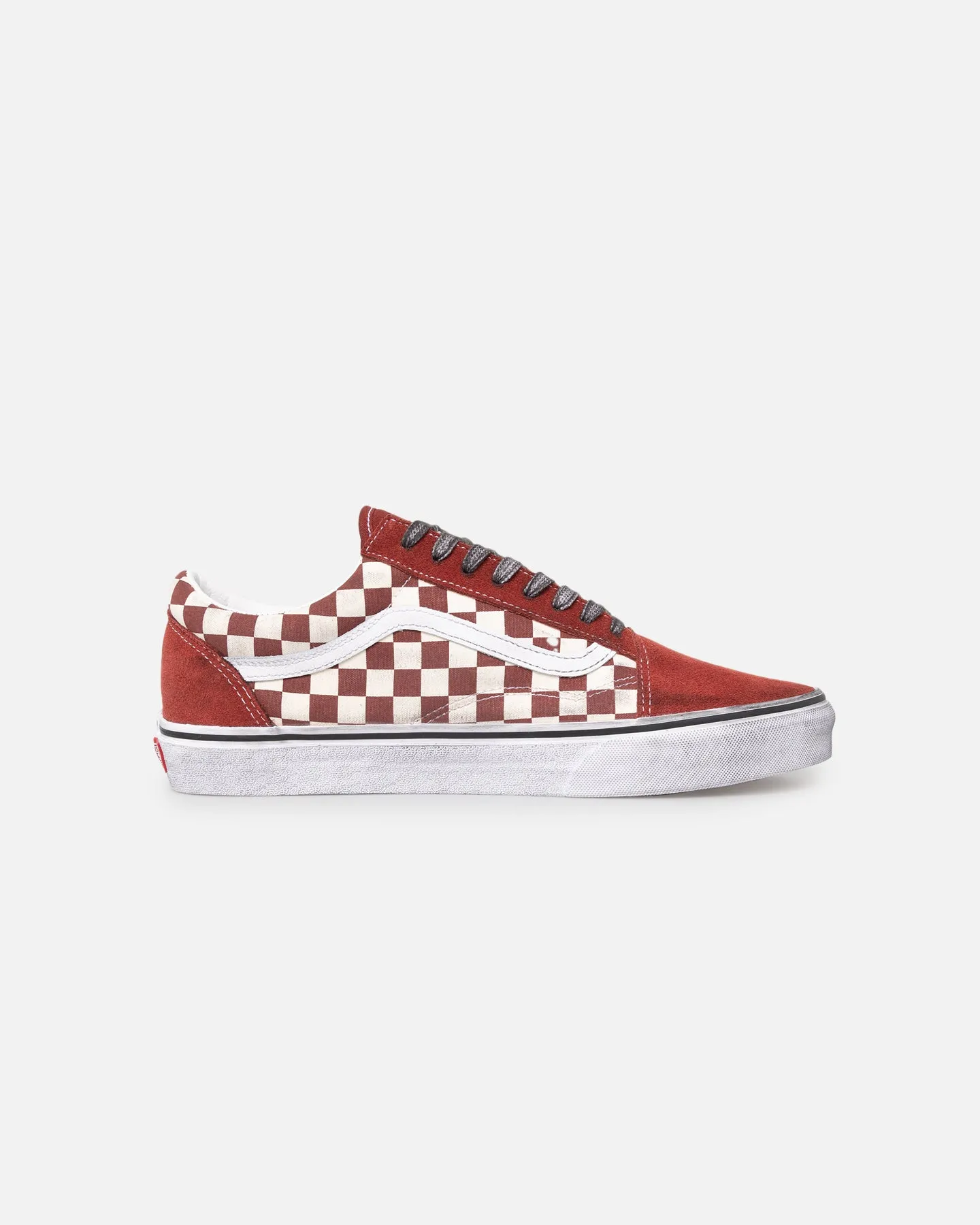 Color Play TPU Stability Vans Old Skool Stressed Red/White